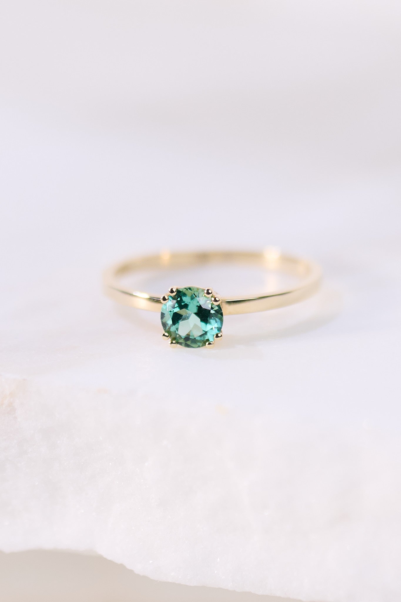 Pierścionek złoty z turmalinem B One N°34 - BELLER: Official Online Store & Luxury Jewelry Atelier