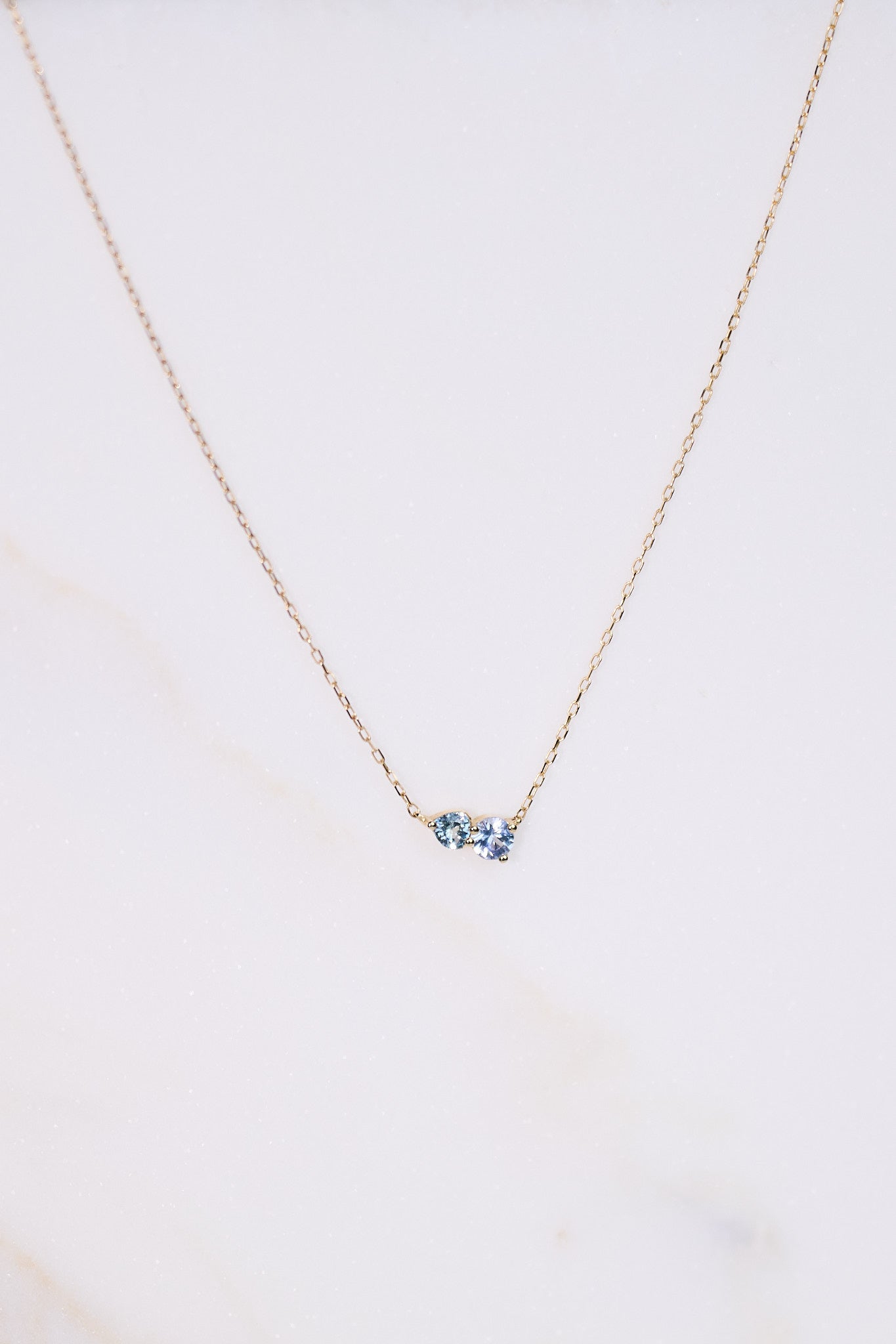 Naszyjnik złoty z szafirami B One N°4 - BELLER: Official Online Store & Luxury Jewelry Atelier