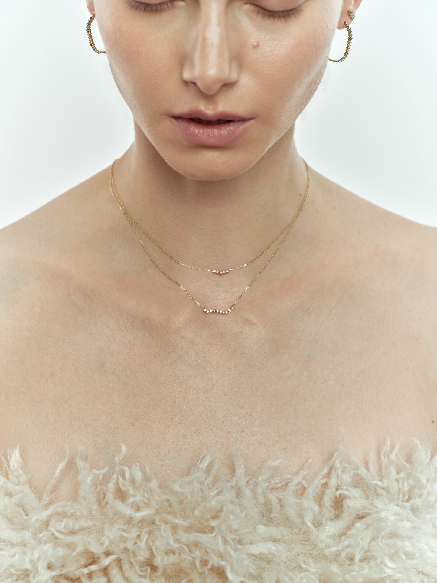 Naszyjnik złoty Witraż krakowski N°2 - BELLER: Official Online Store & Luxury Jewelry Atelier