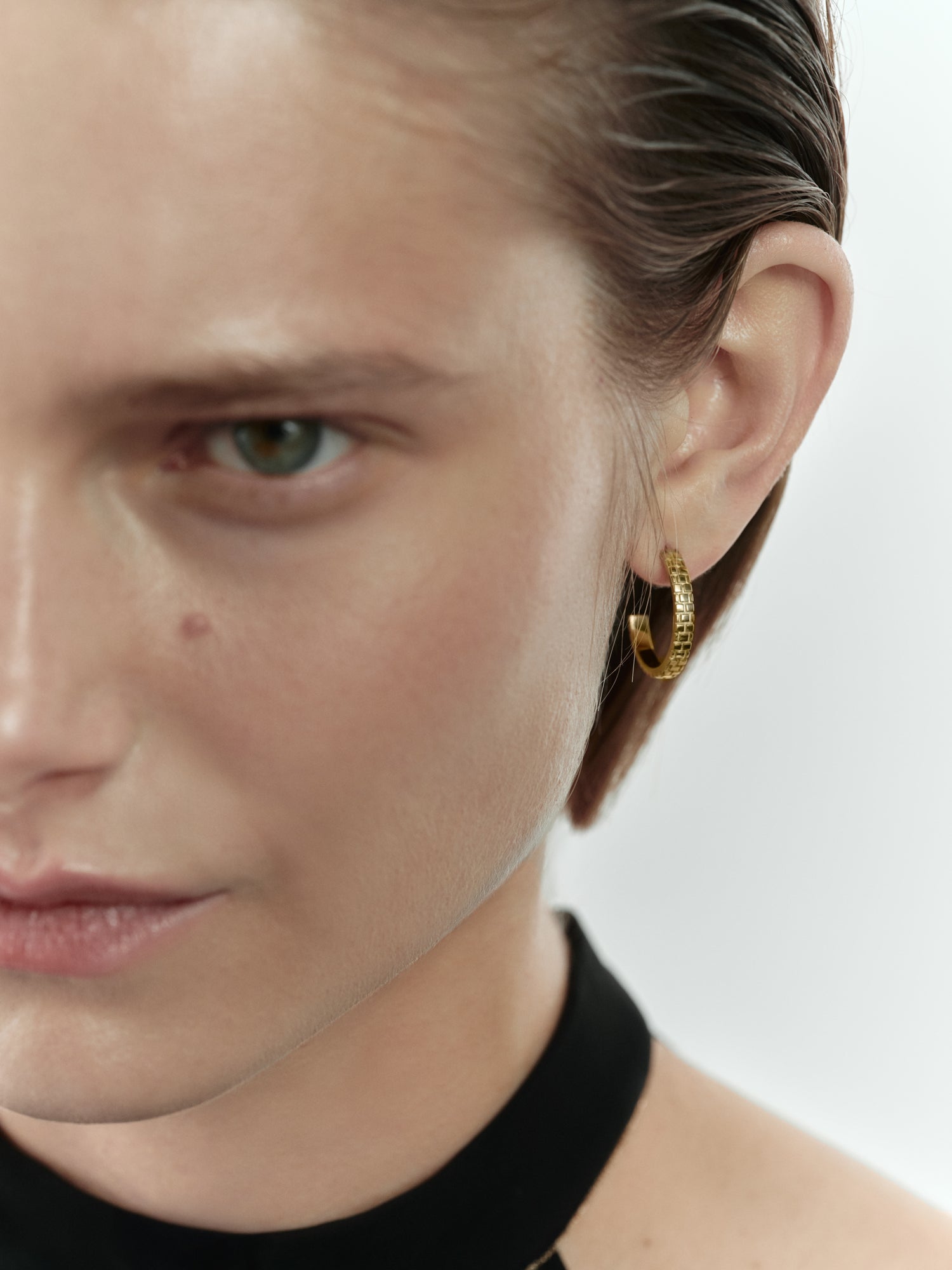 Kolczyki złote Barbakan N°1 - BELLER: Official Online Store & Luxury Jewelry Atelier