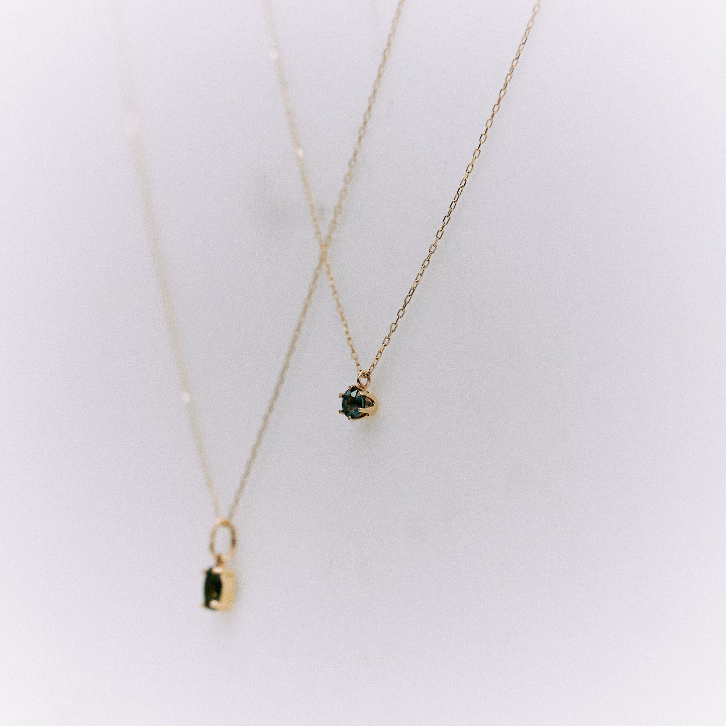 Naszyjnik złoty z turmalinem B One N°2 - BELLER: Official Online Store & Luxury Jewelry Atelier