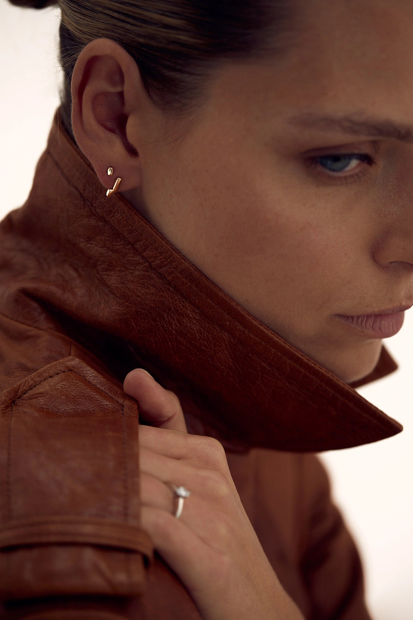 Kolczyki złote Cube N°4 - BELLER: Official Online Store & Luxury Jewelry Atelier