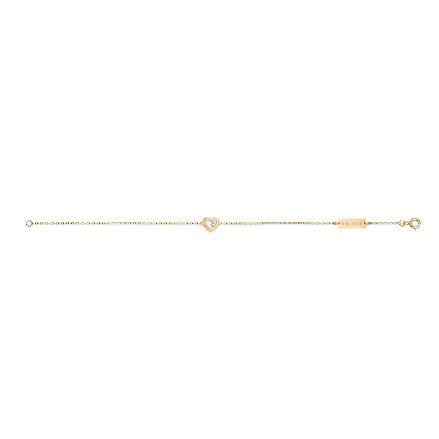 Bransoletka złota Minimal N°2 - BELLER: Official Online Store & Luxury Jewelry Atelier