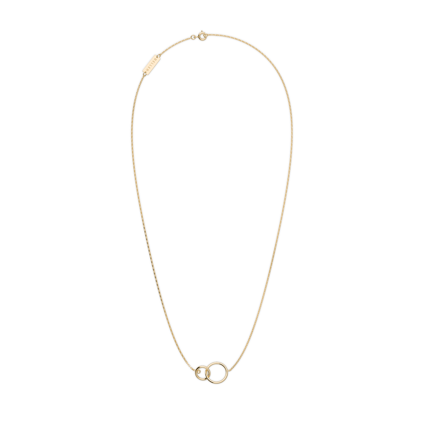 Naszyjnik złoty Minimal N°1 - BELLER: Official Online Store & Luxury Jewelry Atelier