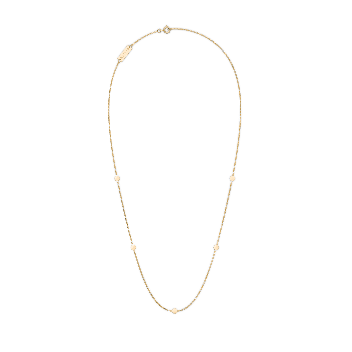 Naszyjnik złoty Minimal N°3 - BELLER: Official Online Store & Luxury Jewelry Atelier