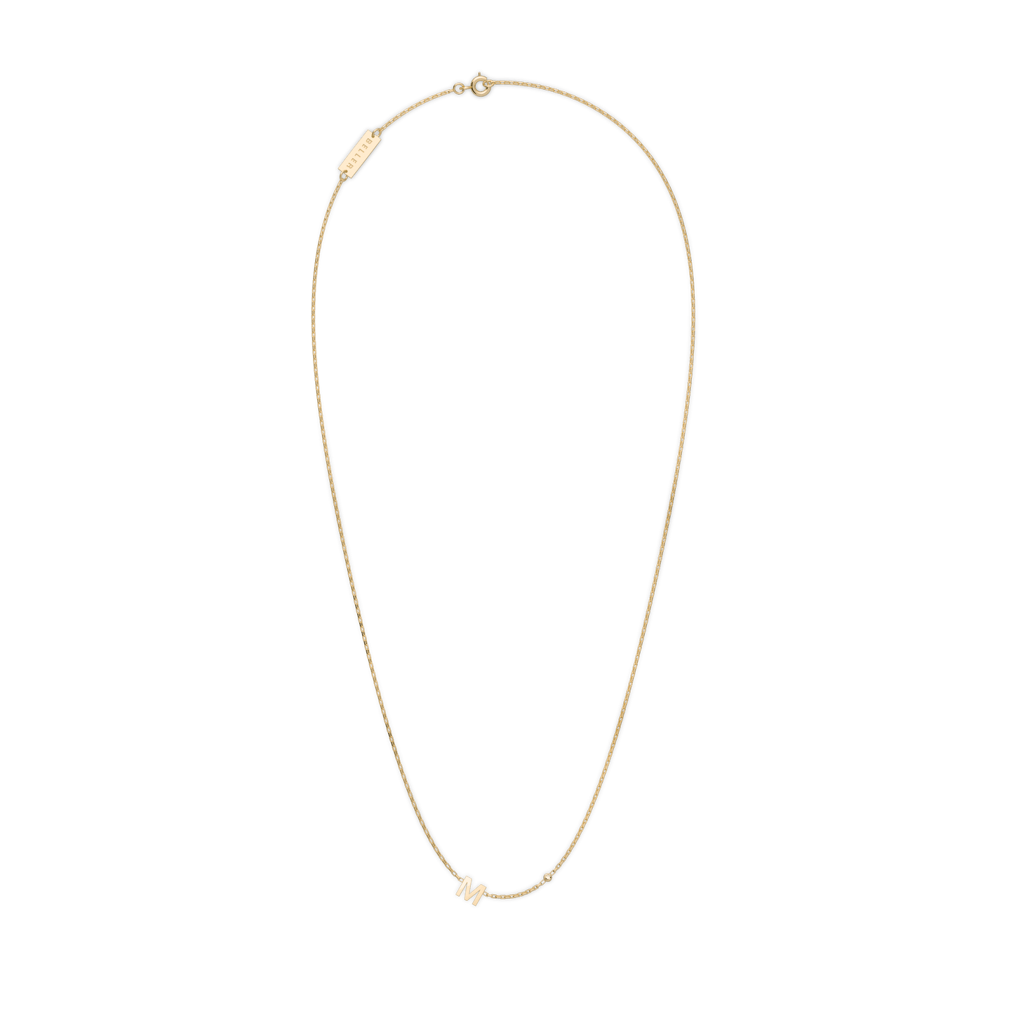 Naszyjnik złoty Minimal N°7 - BELLER: Official Online Store & Luxury Jewelry Atelier