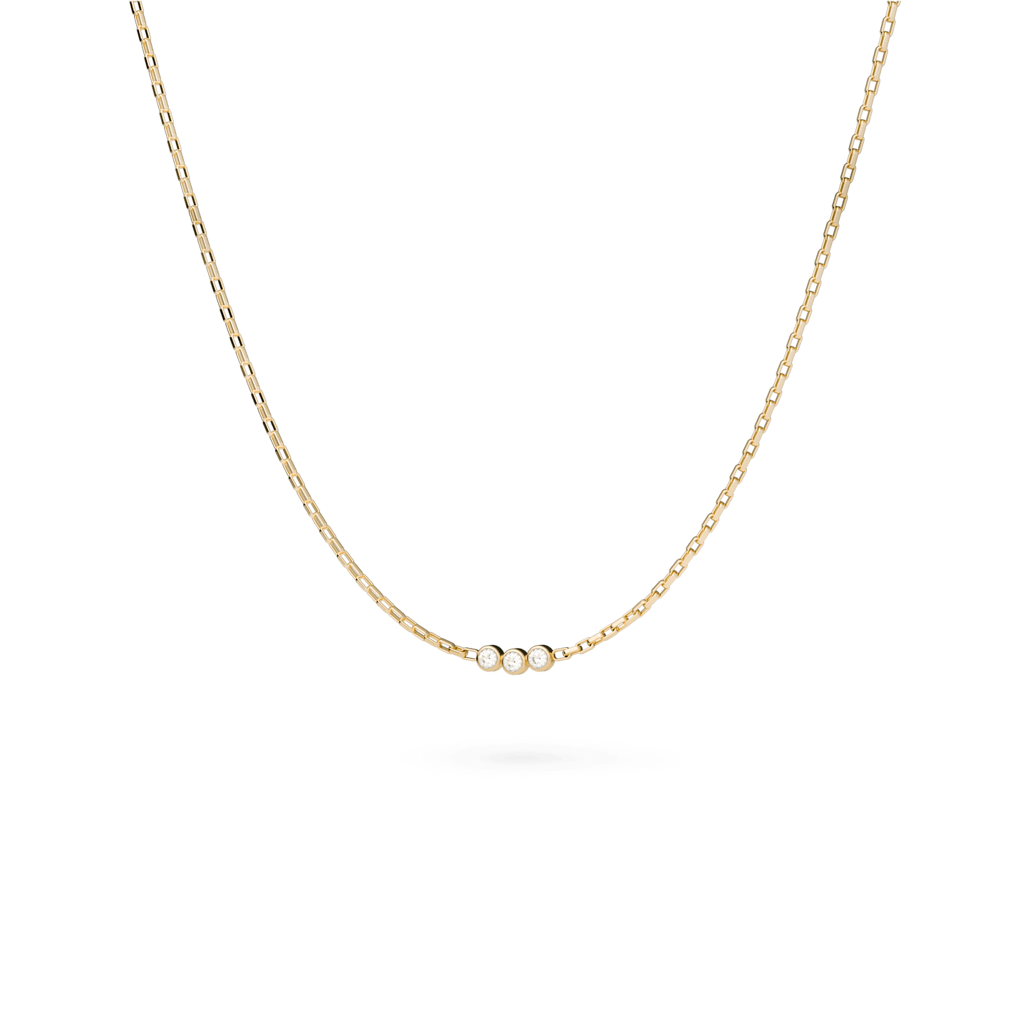 Naszyjnik złoty Minimal N°6 - BELLER: Official Online Store & Luxury Jewelry Atelier