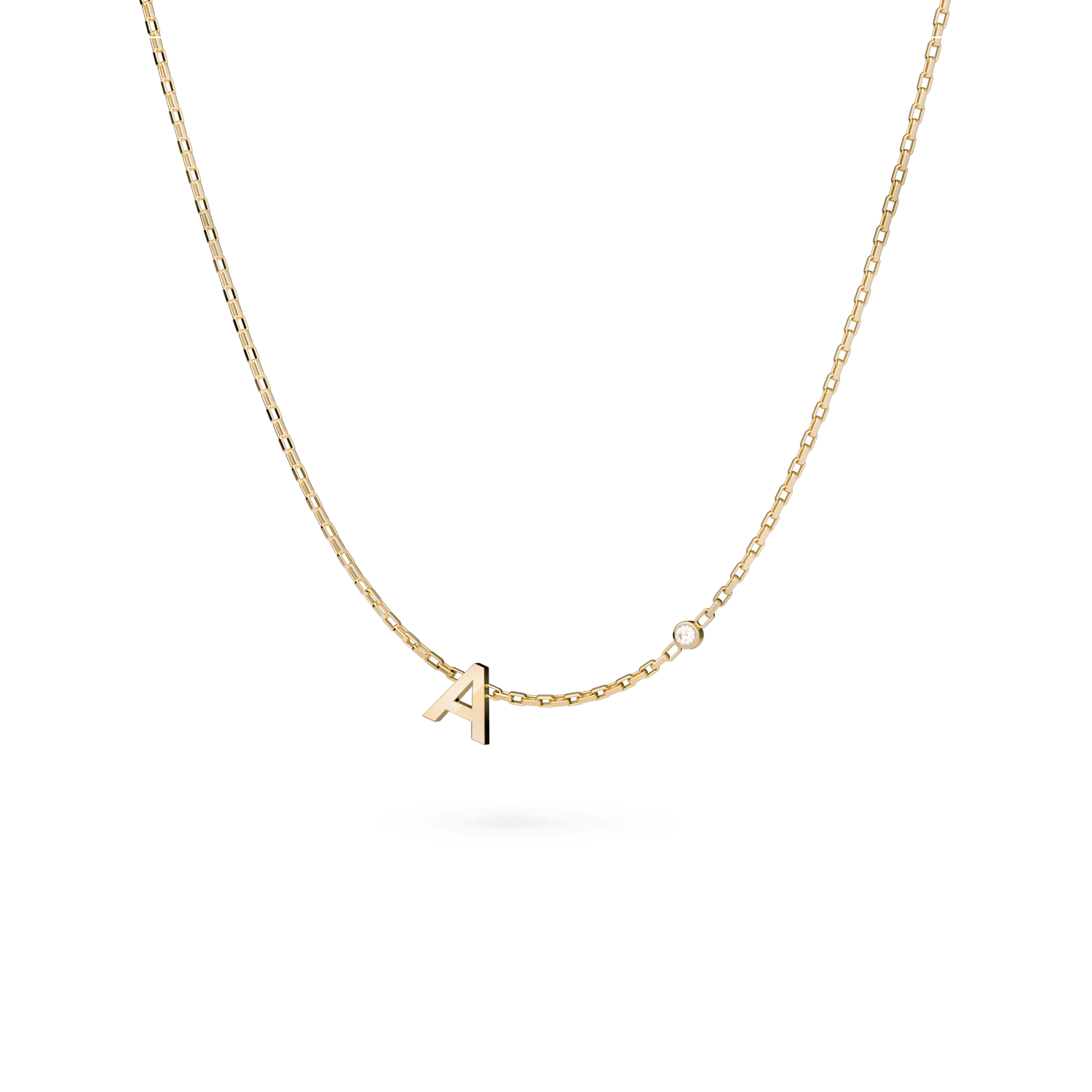 Naszyjnik złoty Minimal N°7 - BELLER: Official Online Store & Luxury Jewelry Atelier
