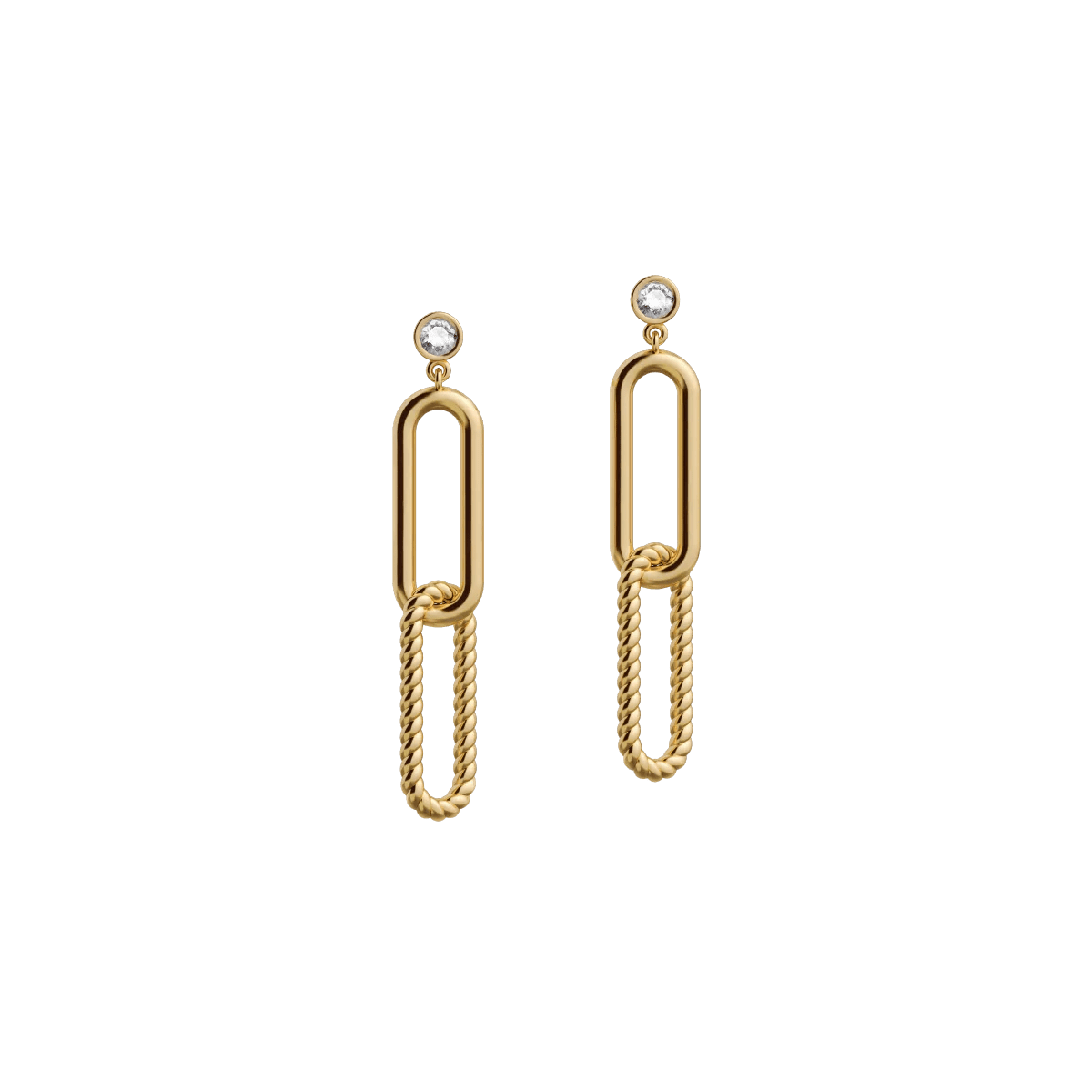 Kolczyki złote Elements N°4 - BELLER: Official Online Store & Luxury Jewelry Atelier