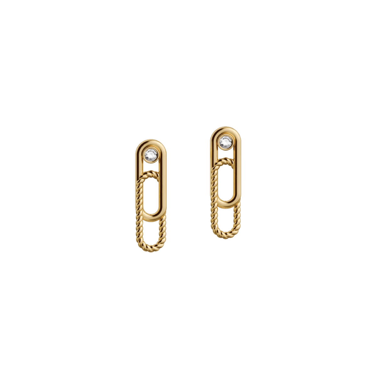 Kolczyki złote Elements N°2 - BELLER: Official Online Store & Luxury Jewelry Atelier