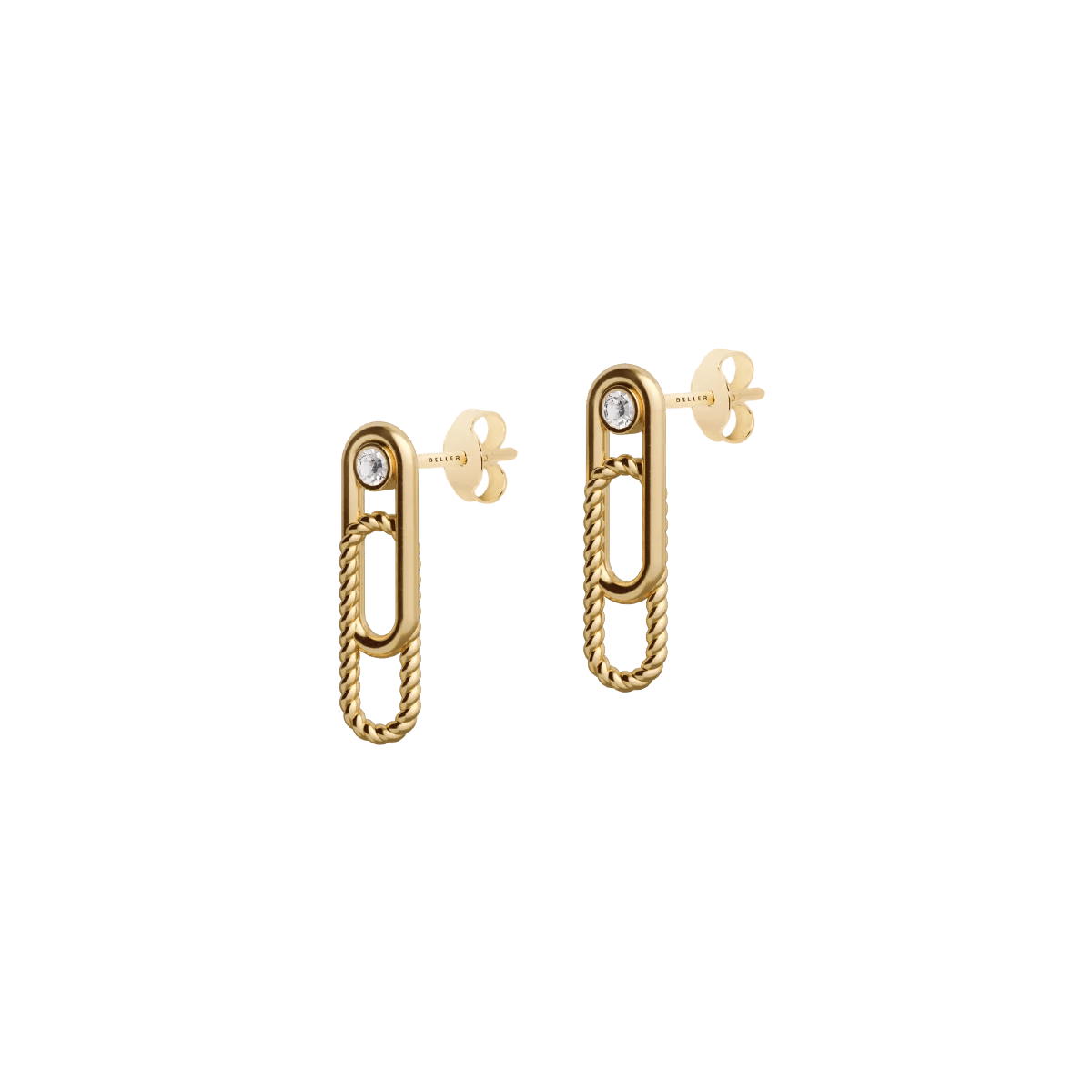 Kolczyki złote Elements N°2 - BELLER: Official Online Store & Luxury Jewelry Atelier