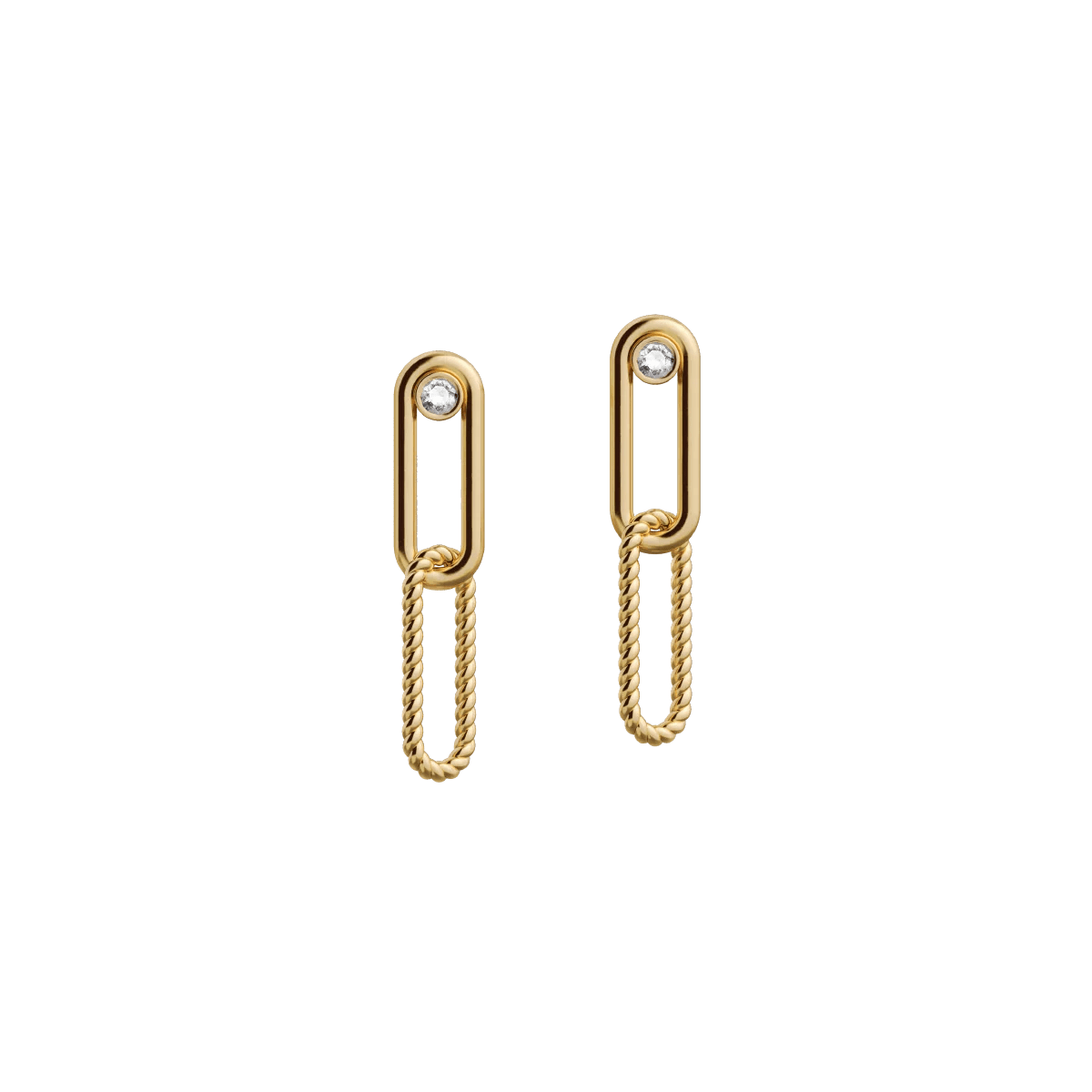 Kolczyki złote Elements N°5 - BELLER: Official Online Store & Luxury Jewelry Atelier