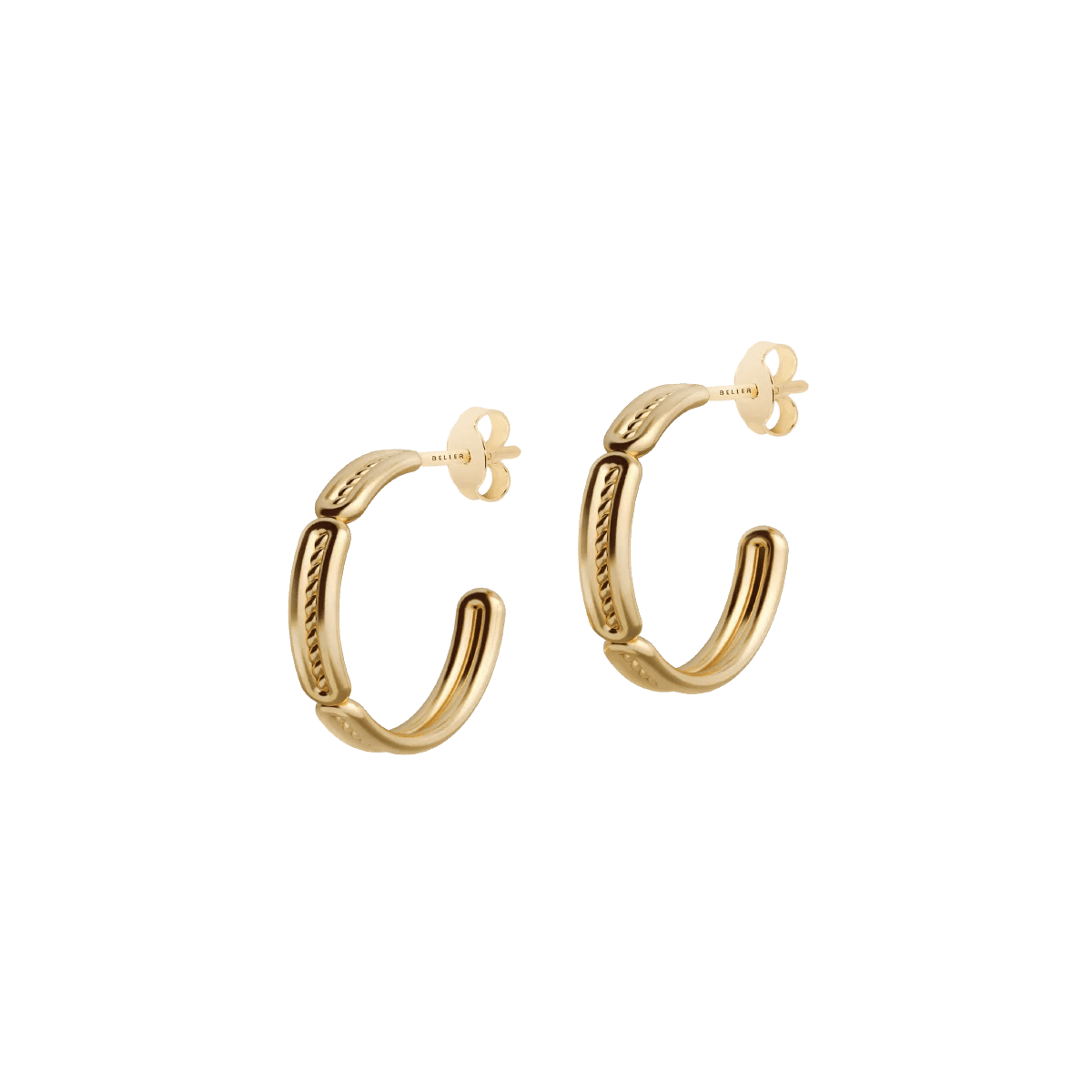 Kolczyki złote Elements N°6 - BELLER: Official Online Store & Luxury Jewelry Atelier