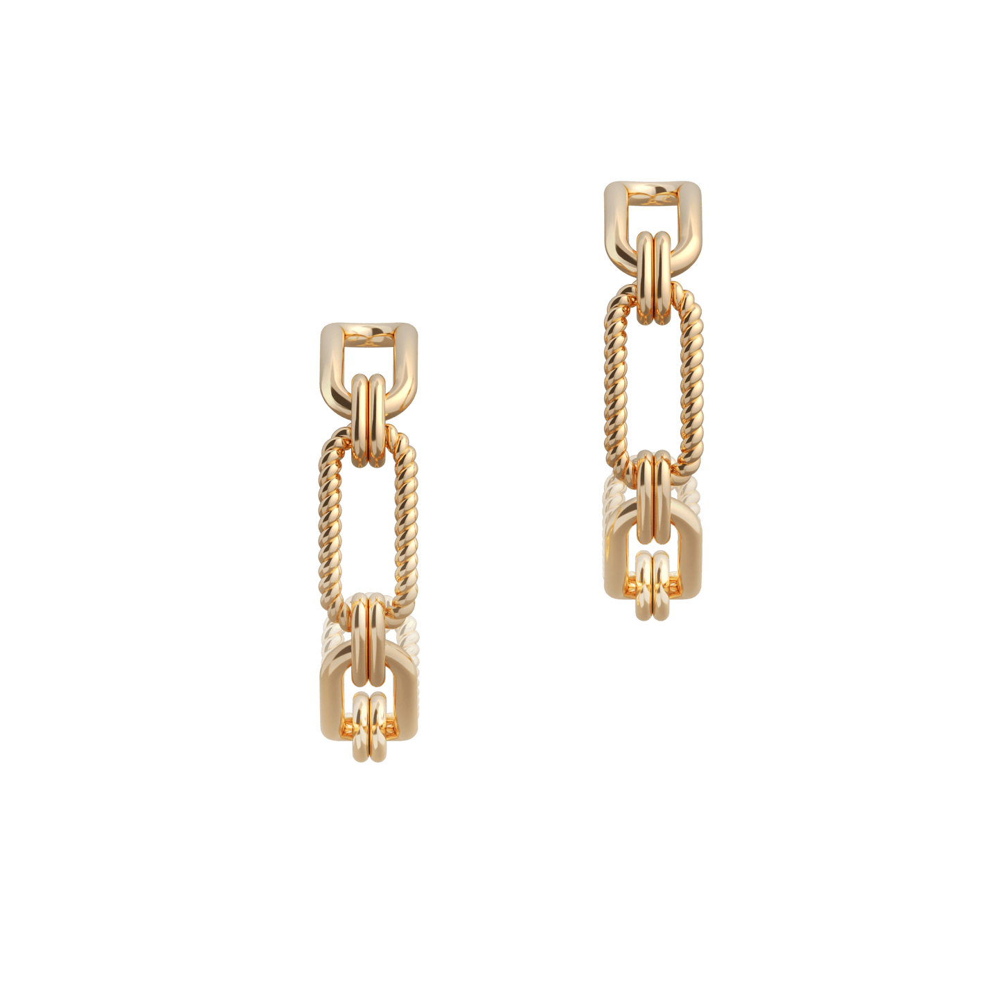 Kolczyki złote Elements N°8 - BELLER: Official Online Store & Luxury Jewelry Atelier