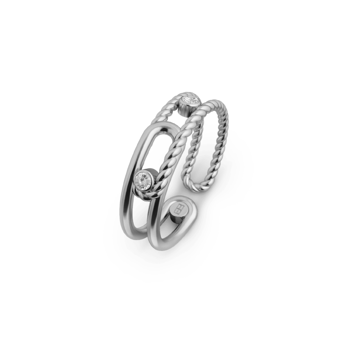 Pierścionek srebrny Elements N°9 - BELLER: Official Online Store & Luxury Jewelry Atelier