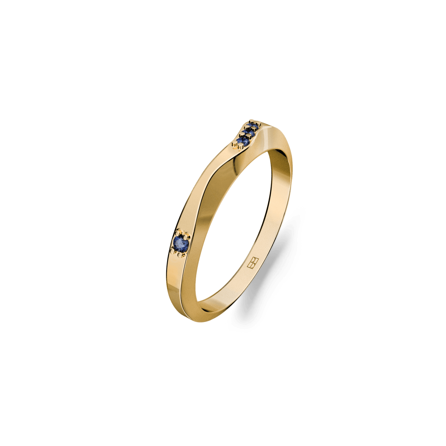 Pierścionek złoty On the edge N°15 - BELLER: Official Online Store & Luxury Jewelry Atelier