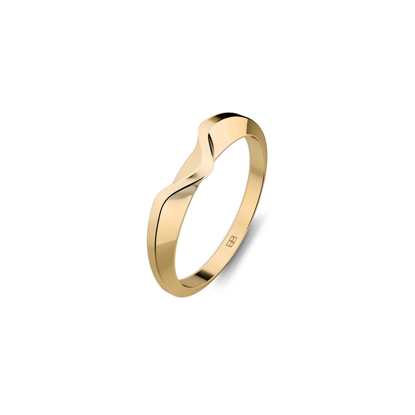 Pierścionek złoty On the edge N°6 - BELLER: Official Online Store & Luxury Jewelry Atelier
