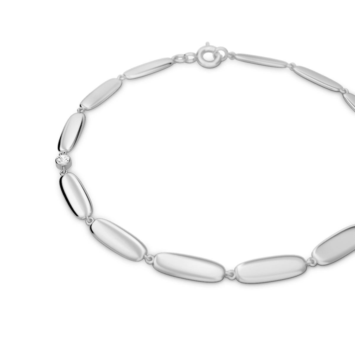 Bransoletka srebrna Cube N°3 - BELLER: Official Online Store & Luxury Jewelry Atelier