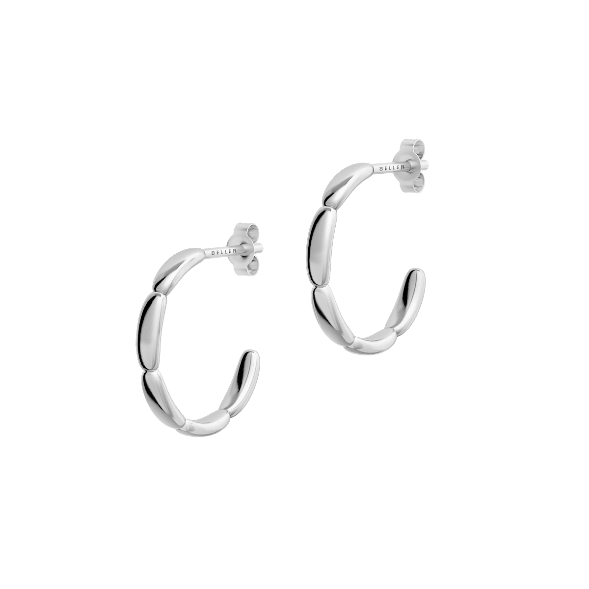 Kolczyki srebrne Cube N°11 - BELLER: Official Online Store & Luxury Jewelry Atelier