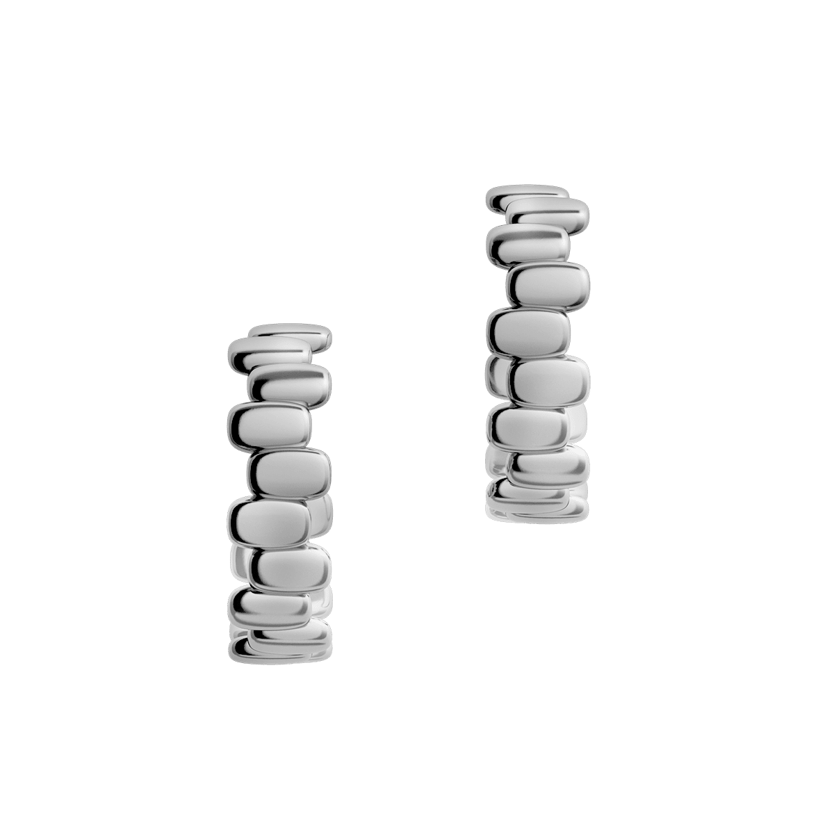 Kolczyki srebrne Cube N°12 - BELLER: Official Online Store & Luxury Jewelry Atelier