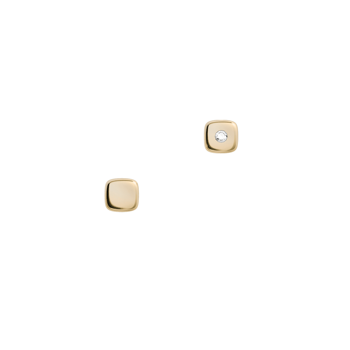 Kolczyki złote Cube N°1 - BELLER: Official Online Store & Luxury Jewelry Atelier