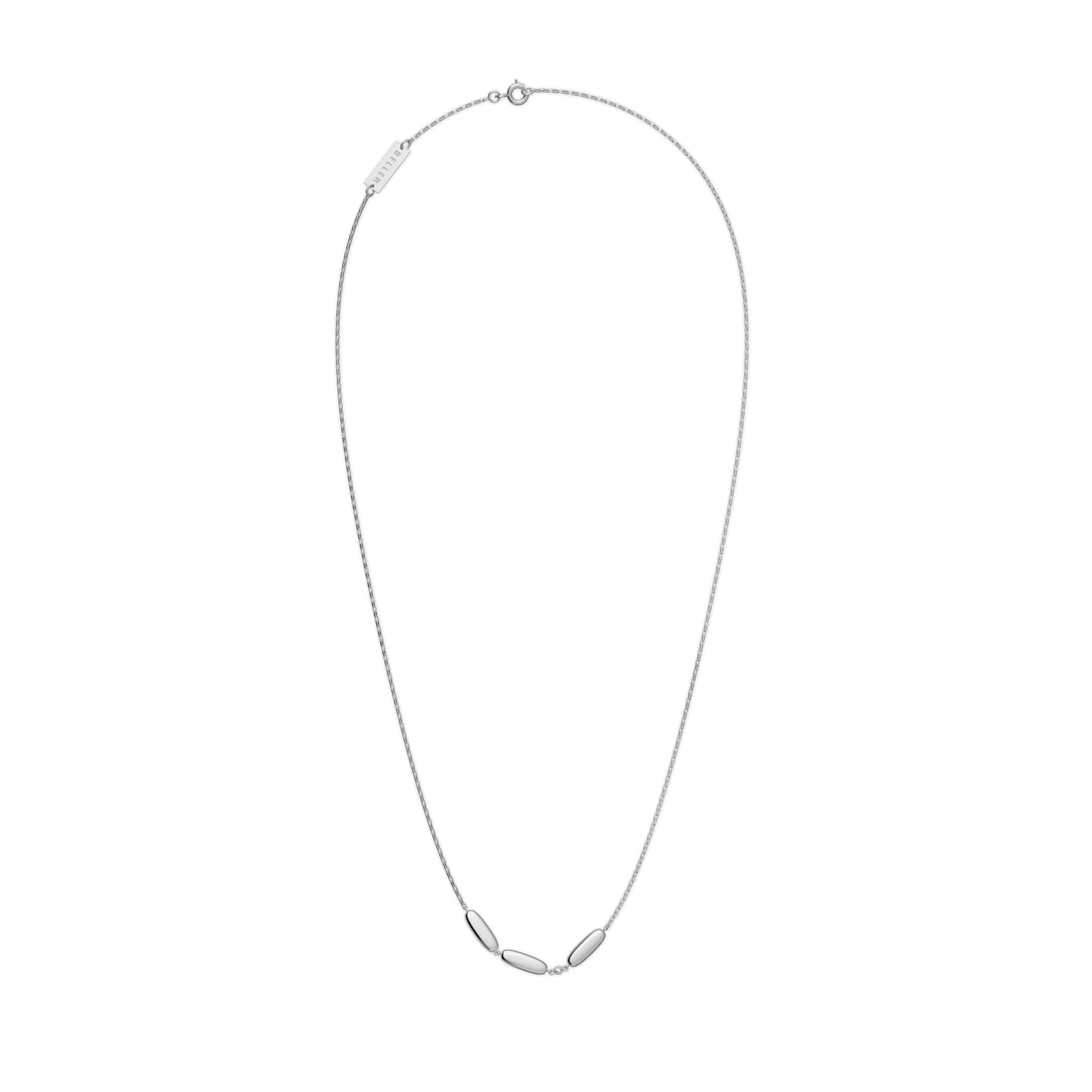 Naszyjnik srebrny Cube N°4 - BELLER: Official Online Store & Luxury Jewelry Atelier