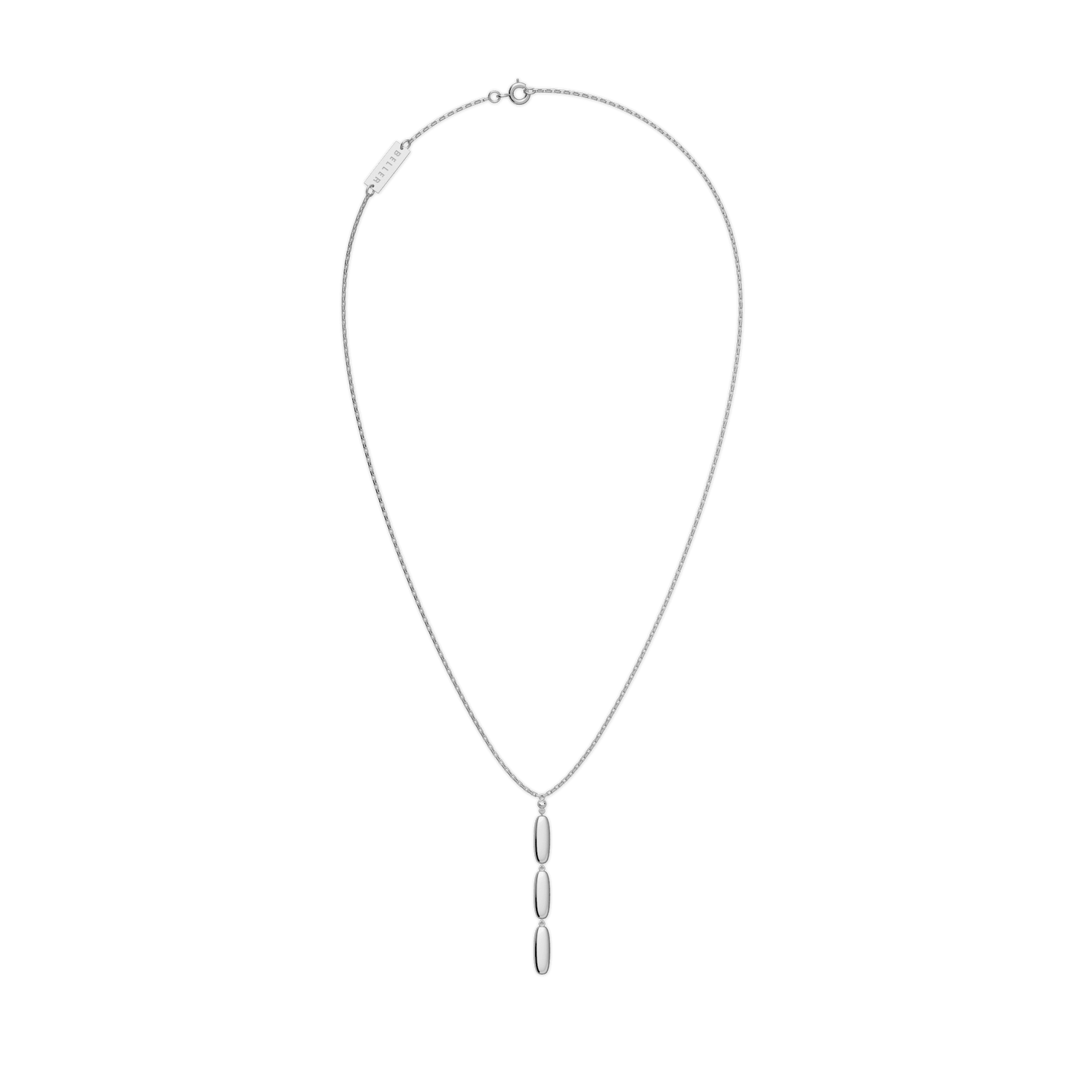 Naszyjnik srebrny Cube N°2 - BELLER: Official Online Store & Luxury Jewelry Atelier