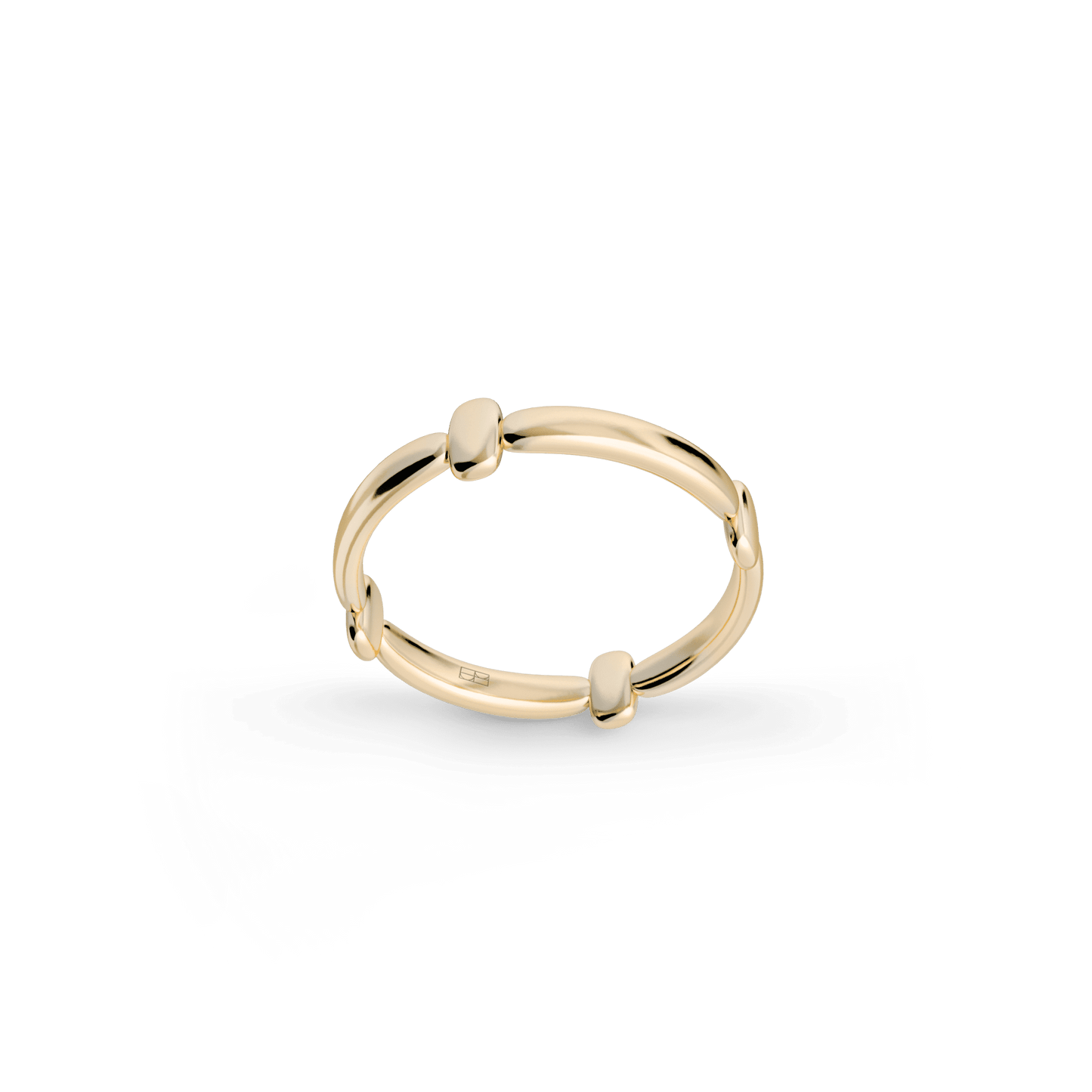 Pierścionek złoty Cube N°7 - BELLER: Official Online Store & Luxury Jewelry Atelier