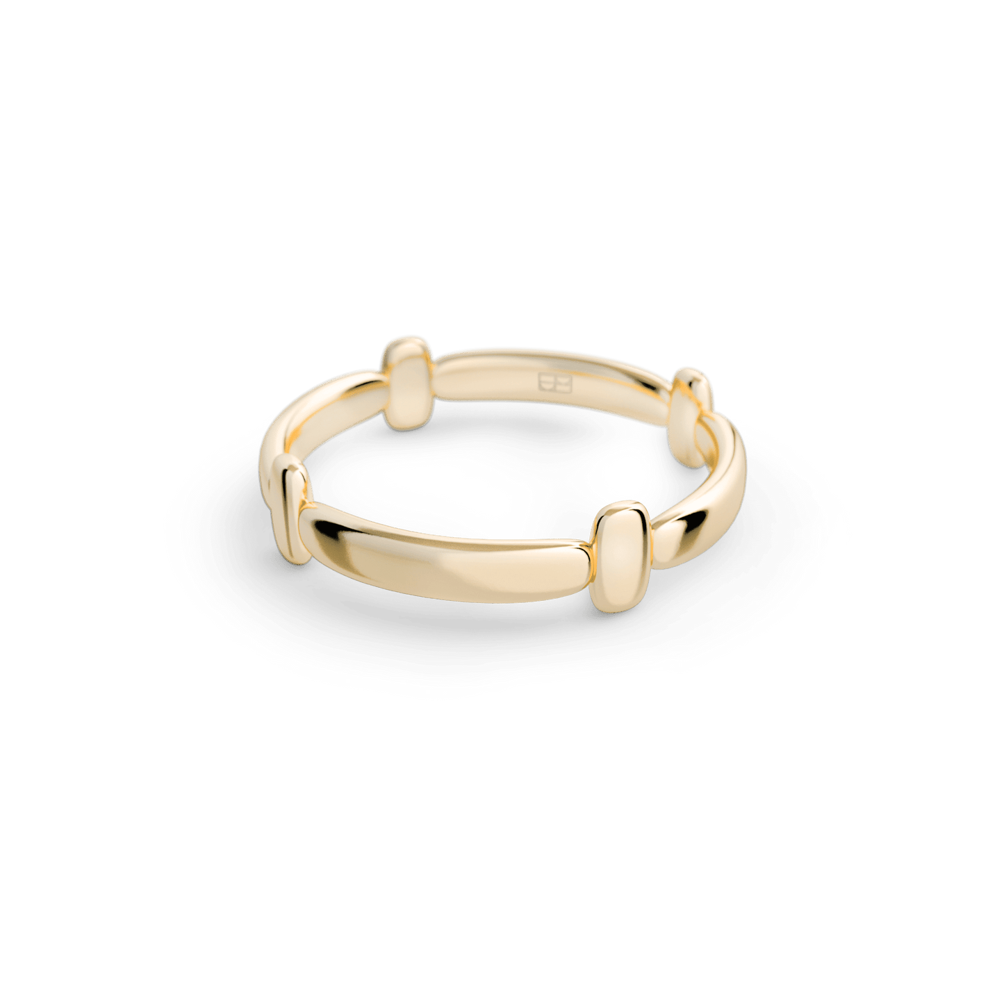 Pierścionek złoty Cube N°7 - BELLER: Official Online Store & Luxury Jewelry Atelier