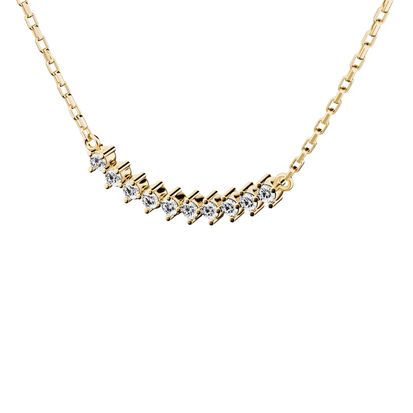 Naszyjnik złoty Promise z brylantami N°1 - BELLER: Official Online Store & Luxury Jewelry Atelier