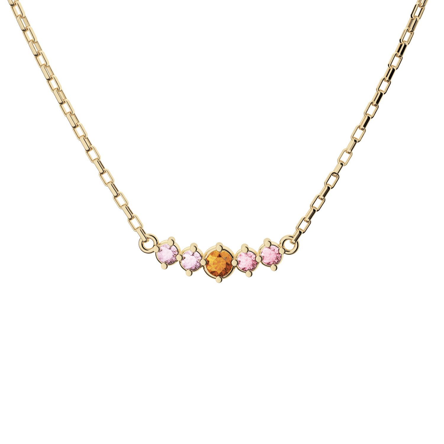 Naszyjnik złoty Witraż krakowski N°1 - BELLER: Official Online Store & Luxury Jewelry Atelier