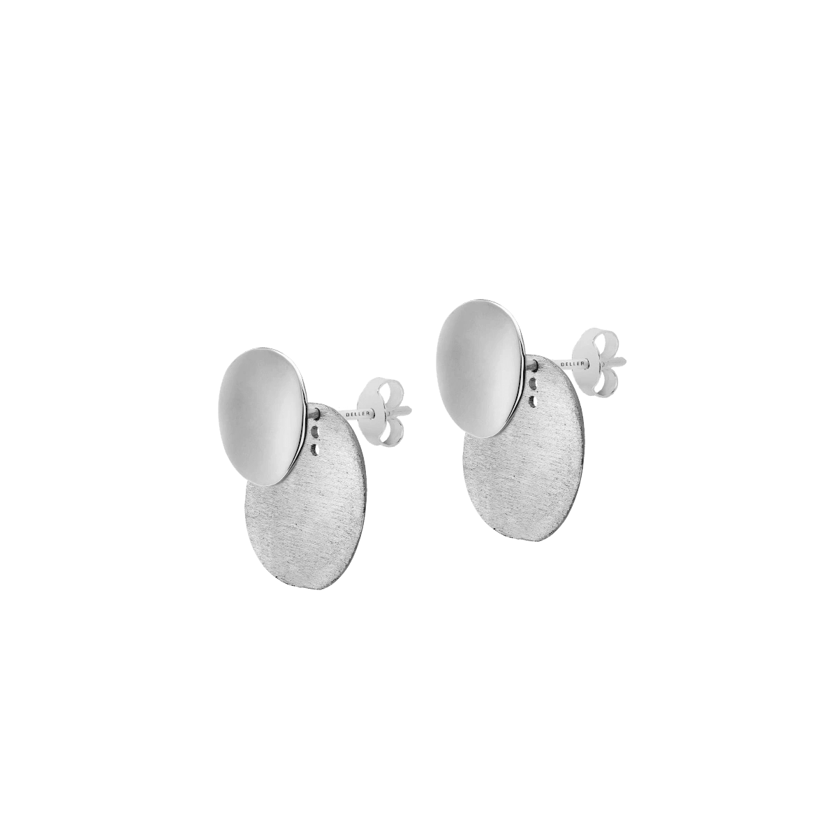 Kolczyki srebrne Raw N°10 - BELLER: Official Online Store & Luxury Jewelry Atelier