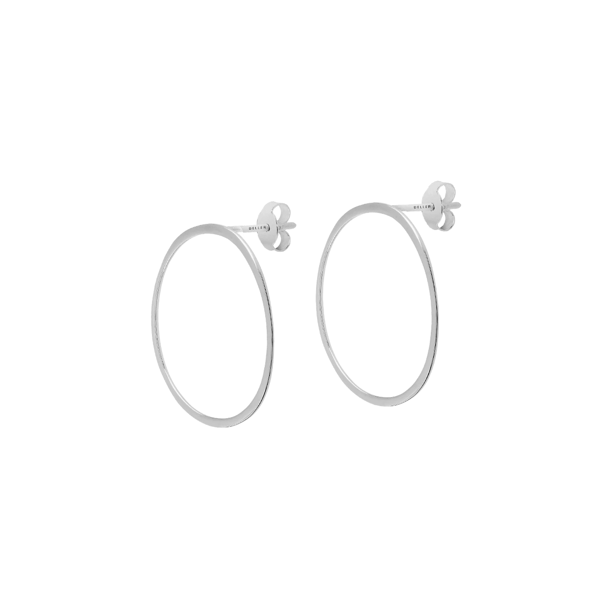 Kolczyki srebrne Raw N°14 - BELLER: Official Online Store & Luxury Jewelry Atelier