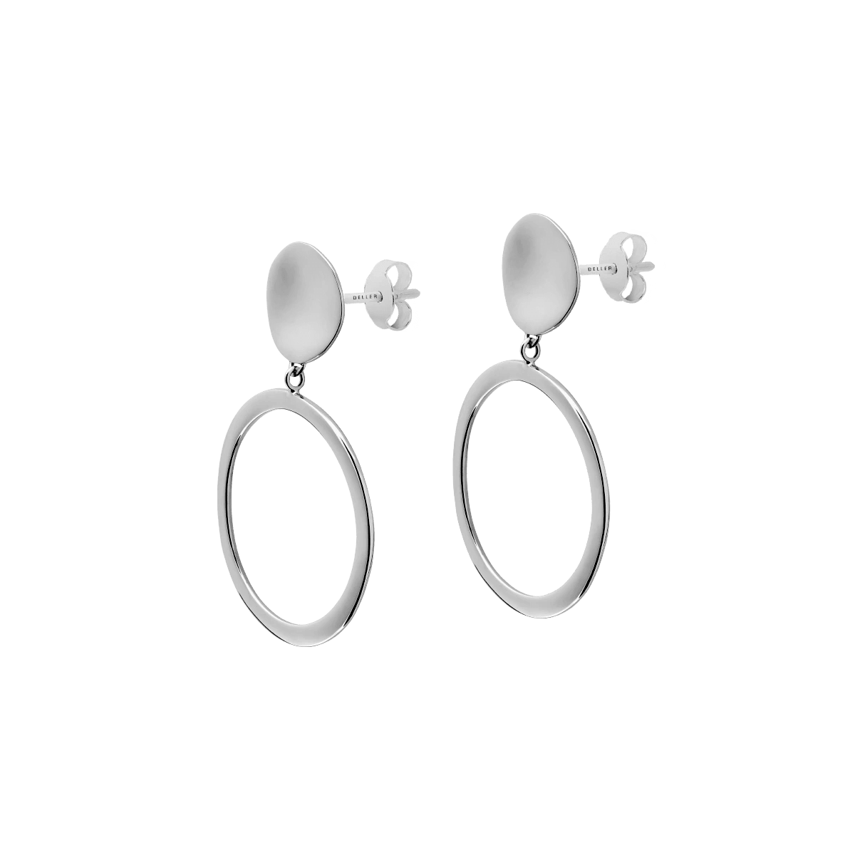 Kolczyki srebrne Raw N°21 - BELLER: Official Online Store & Luxury Jewelry Atelier