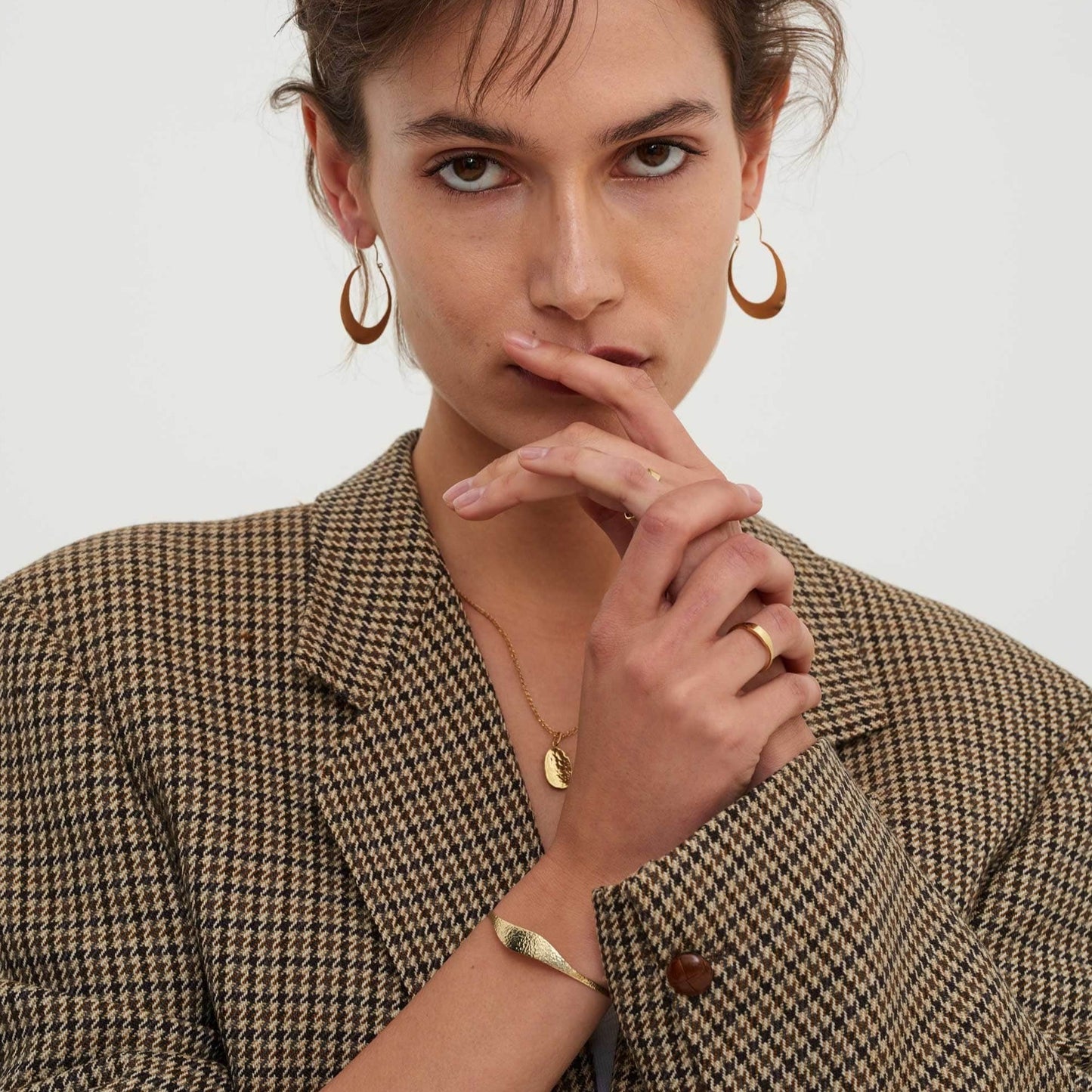 Kolczyki złote Raw N°11 - BELLER: Official Online Store & Luxury Jewelry Atelier