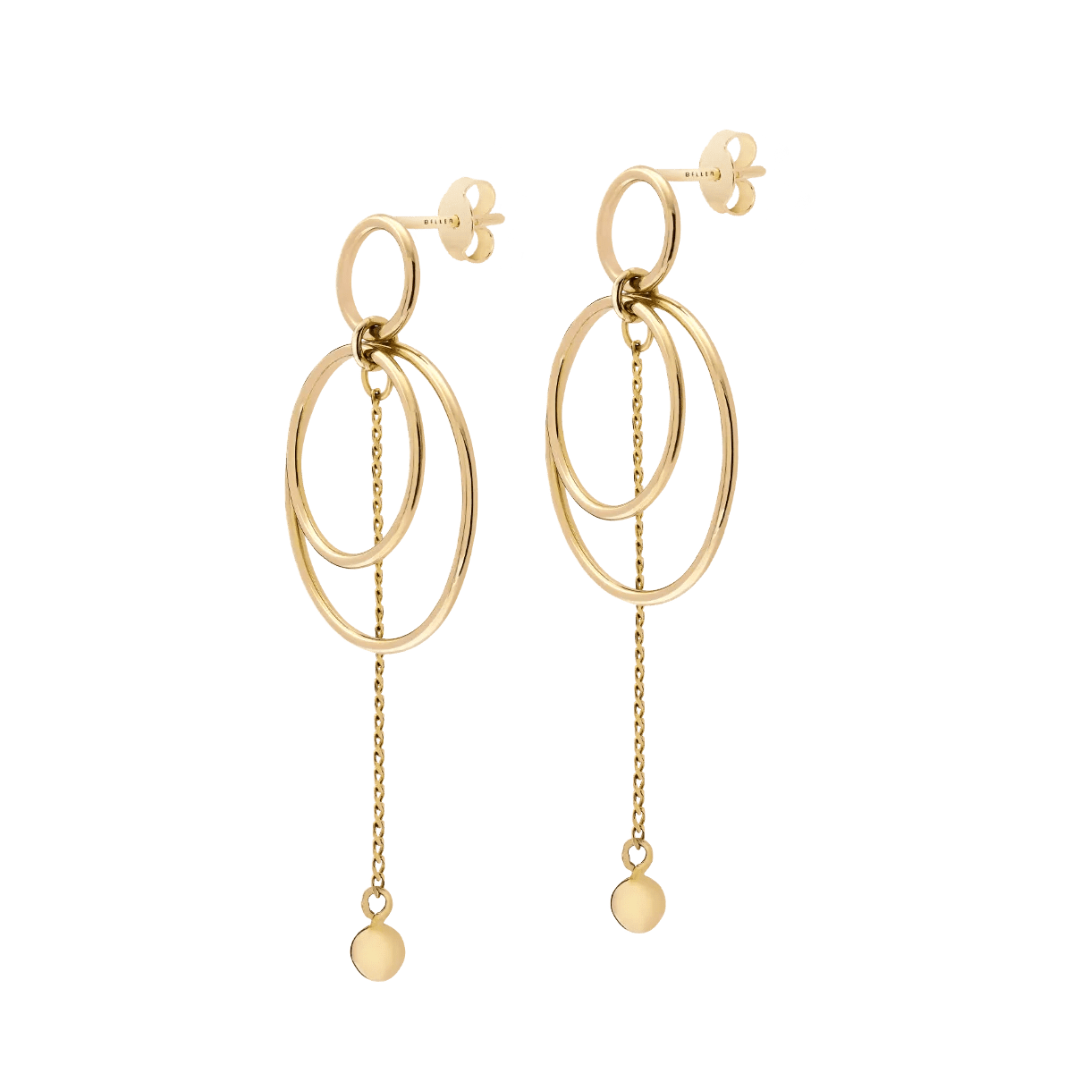 Kolczyki złote Round N°4 - BELLER: Official Online Store & Luxury Jewelry Atelier