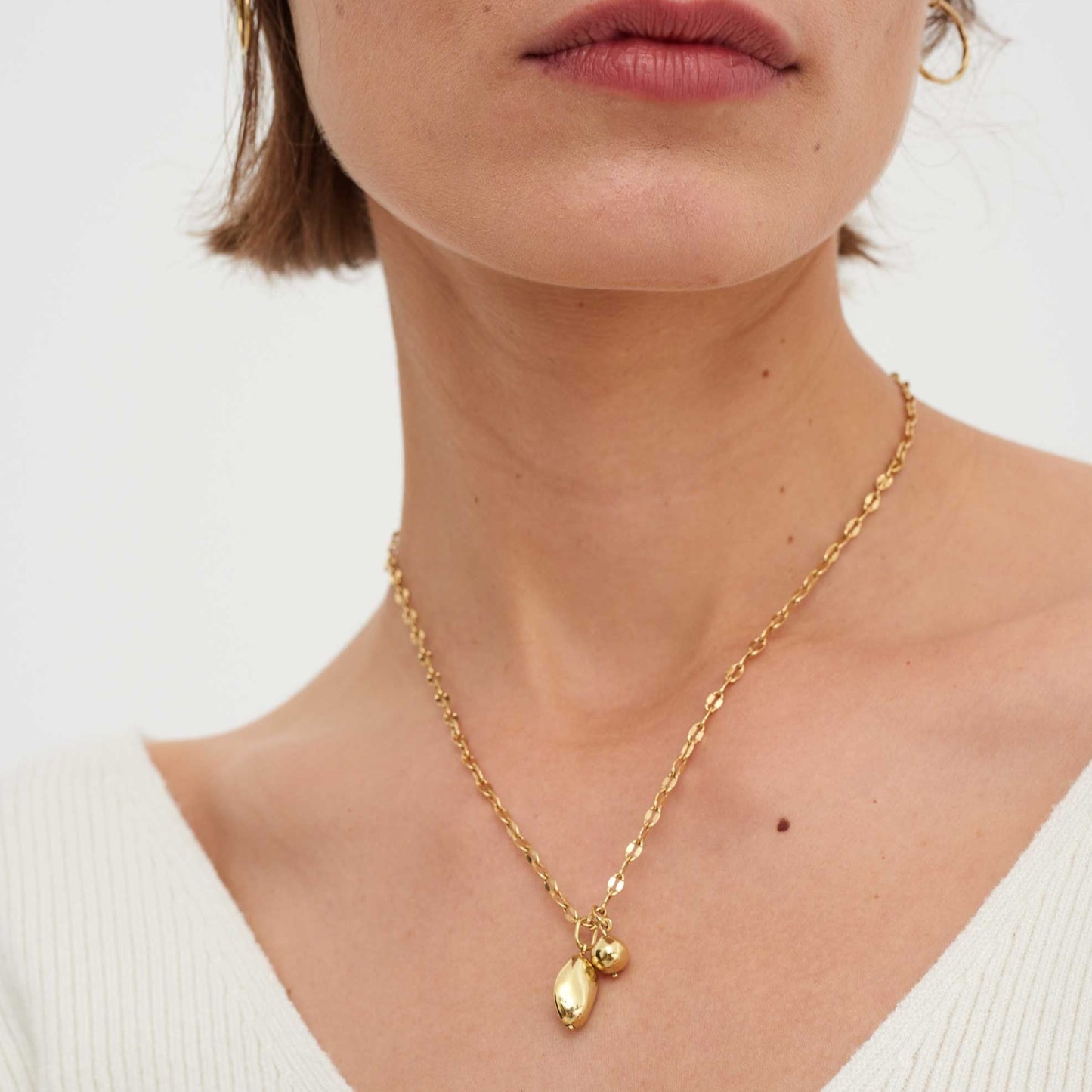 Zawieszka złota Pearl N°8 - BELLER: Official Online Store & Luxury Jewelry Atelier