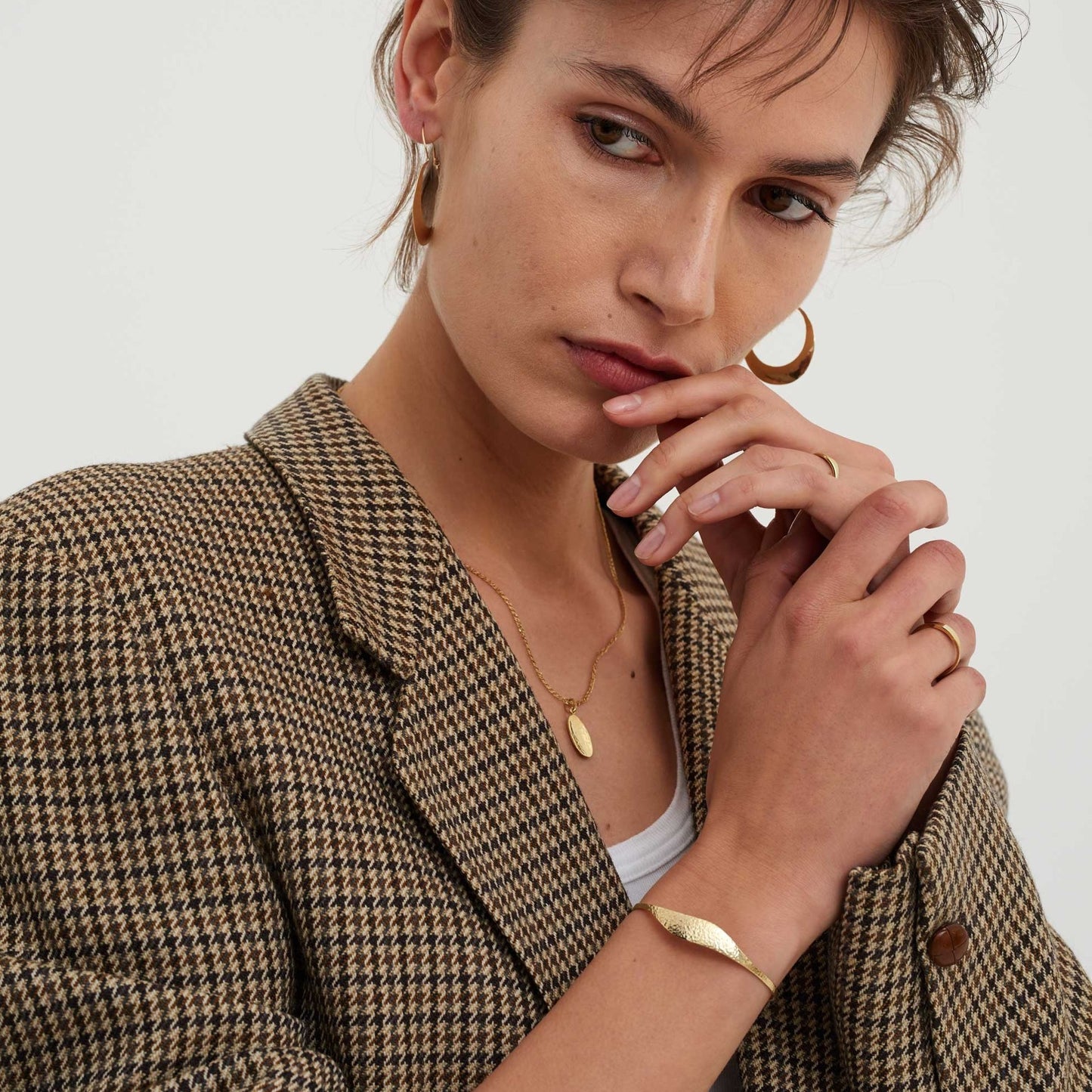 Zawieszka złota Raw N°3 - BELLER: Official Online Store & Luxury Jewelry Atelier