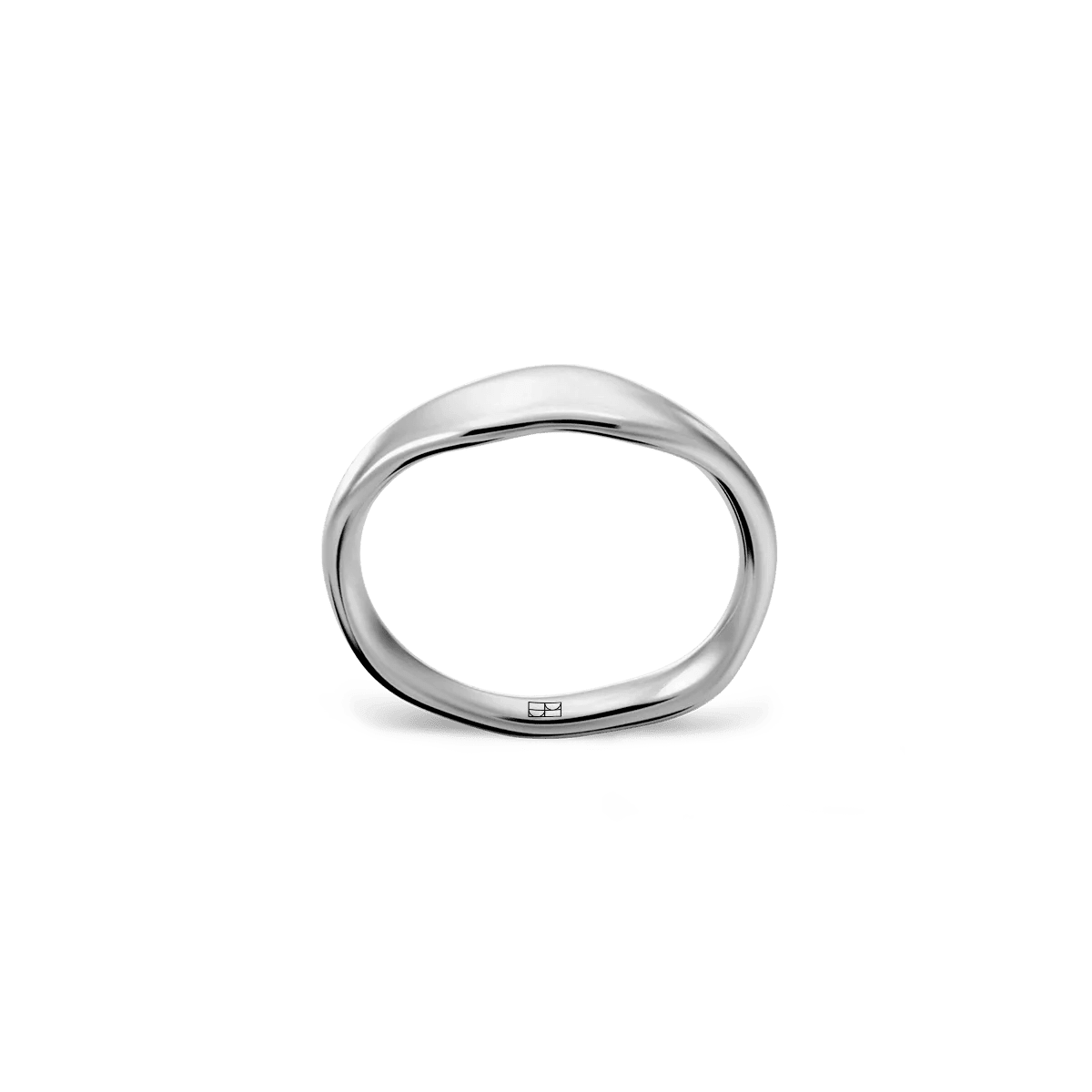 Pierścionek srebrny Liquid N°3 - BELLER: Official Online Store & Luxury Jewelry Atelier