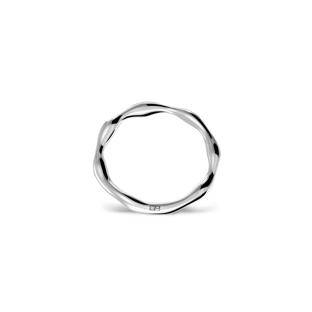 Pierścionek srebrny Liquid N°7 - BELLER: Official Online Store & Luxury Jewelry Atelier