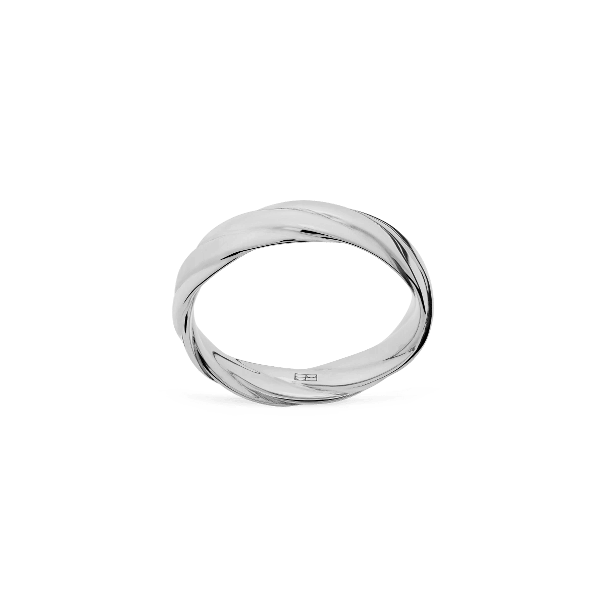 Pierścionek srebrny Twirl N°3 - BELLER: Official Online Store & Luxury Jewelry Atelier