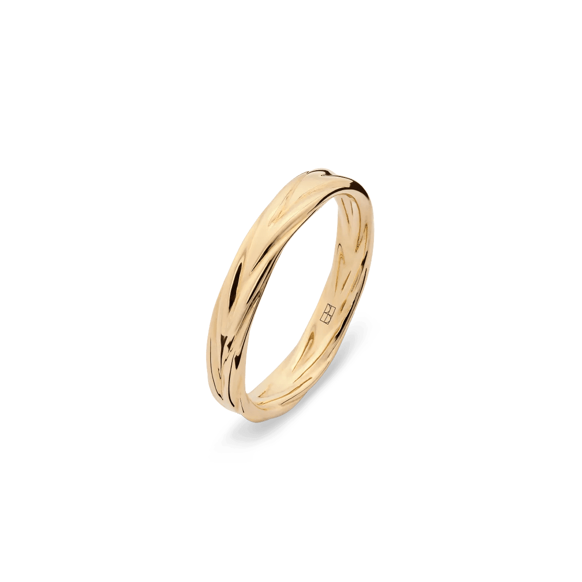 Pierścionek złoty Twirl N°2 - BELLER: Official Online Store & Luxury Jewelry Atelier
