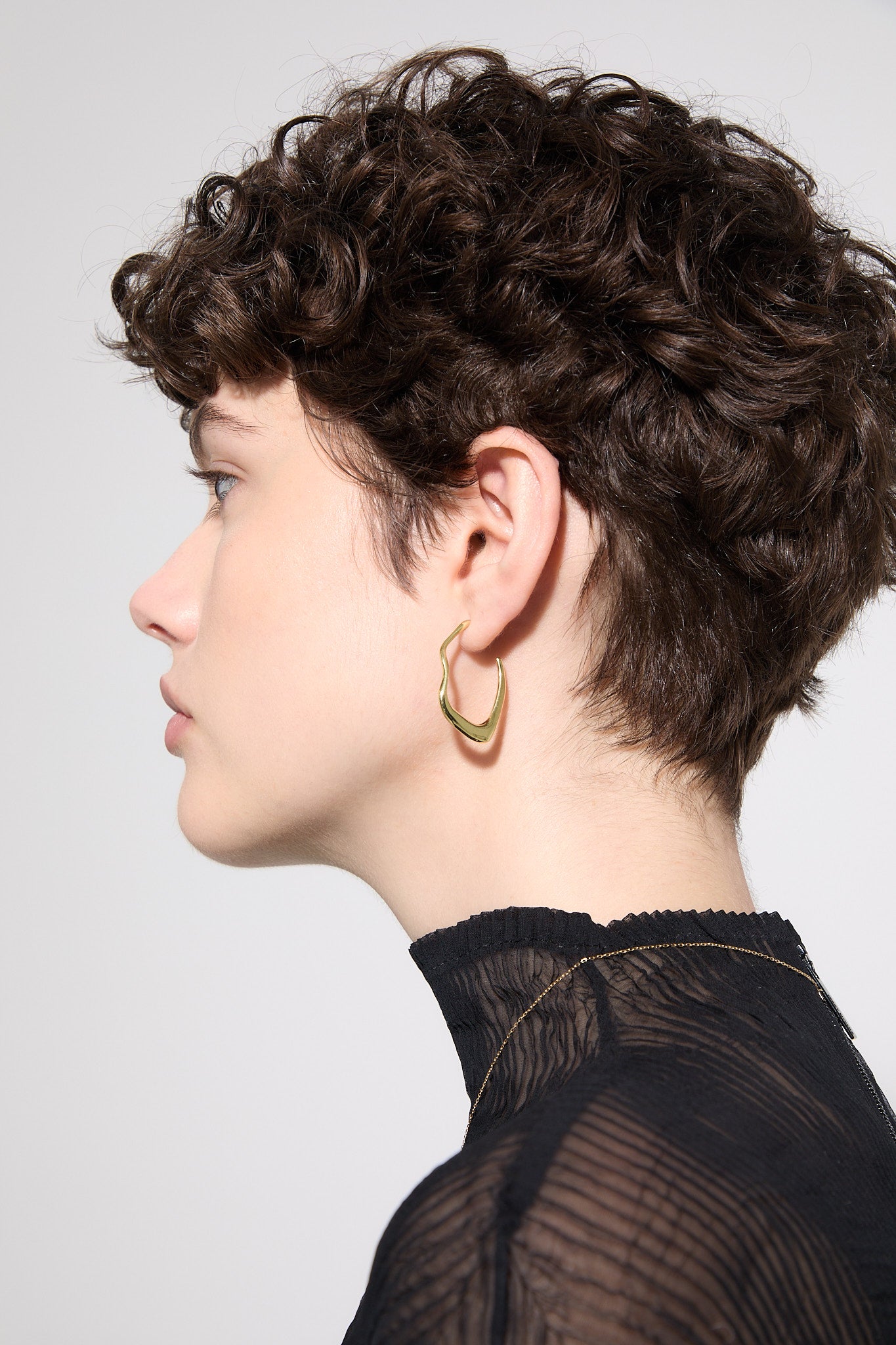 Kolczyki złote Liquid N°9 - BELLER: Official Online Store & Luxury Jewelry Atelier