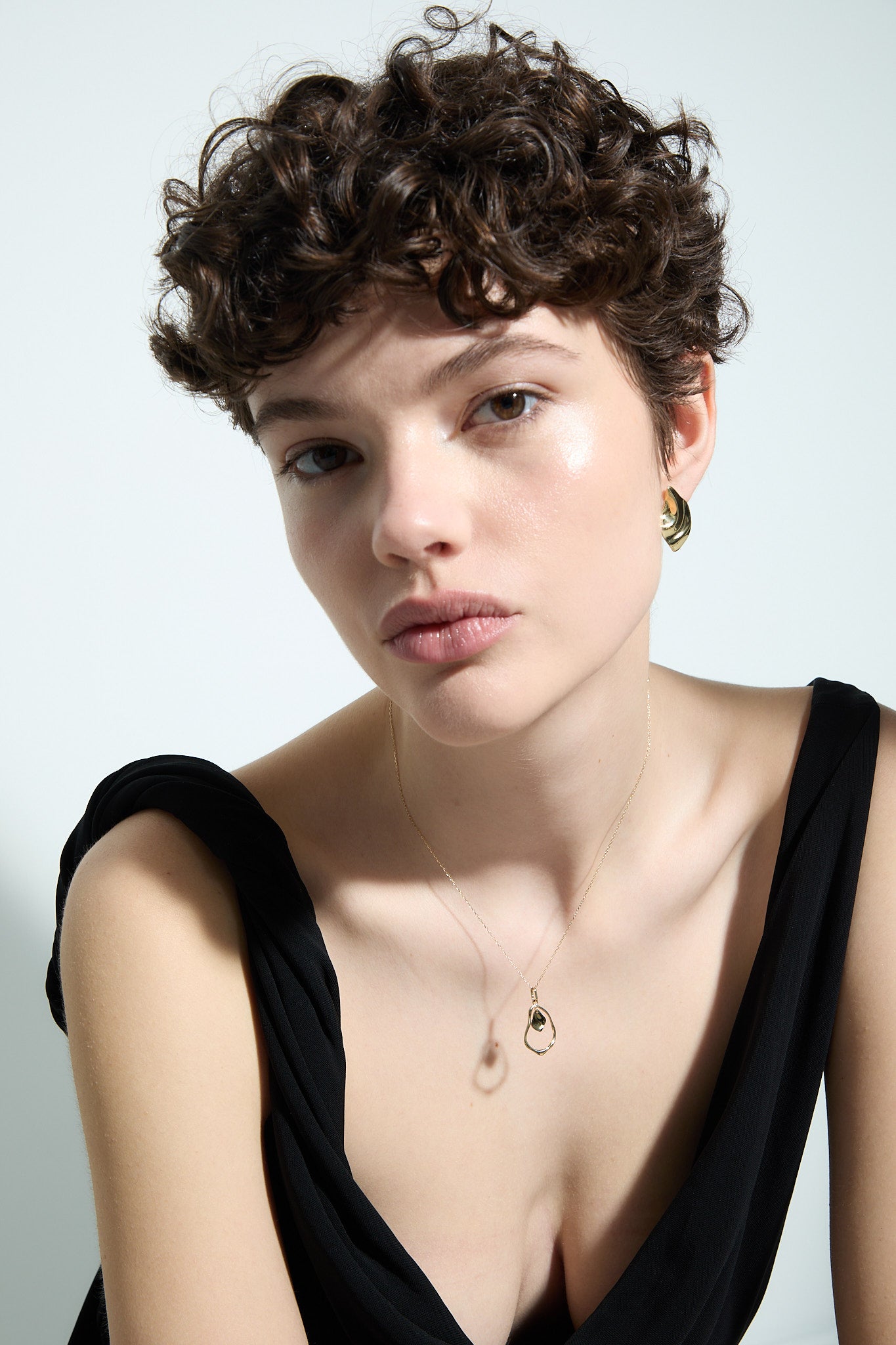 Zawieszka złota Liquid N°7 - BELLER: Official Online Store & Luxury Jewelry Atelier