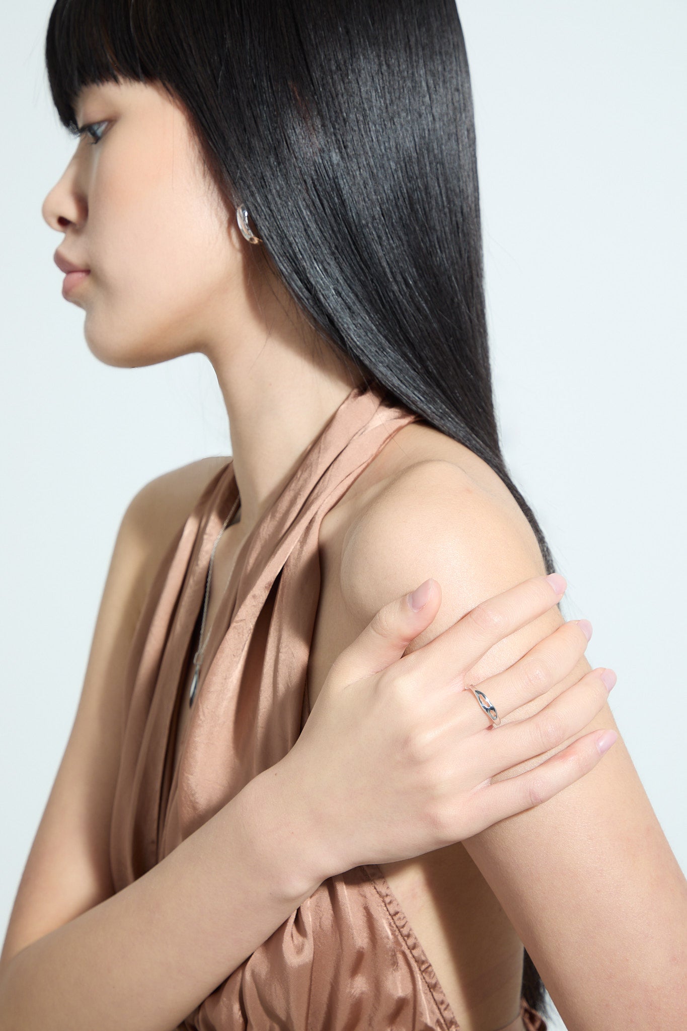 Pierścionek srebrny Liquid N°4 - BELLER: Official Online Store & Luxury Jewelry Atelier
