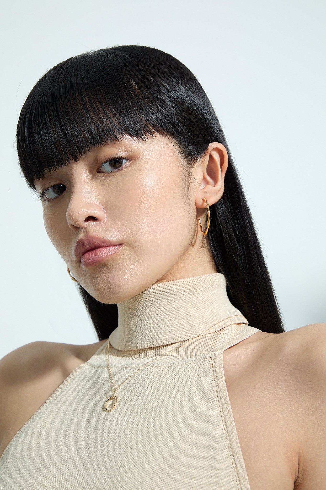 Kolczyki złote Liquid N°7 - BELLER: Official Online Store & Luxury Jewelry Atelier
