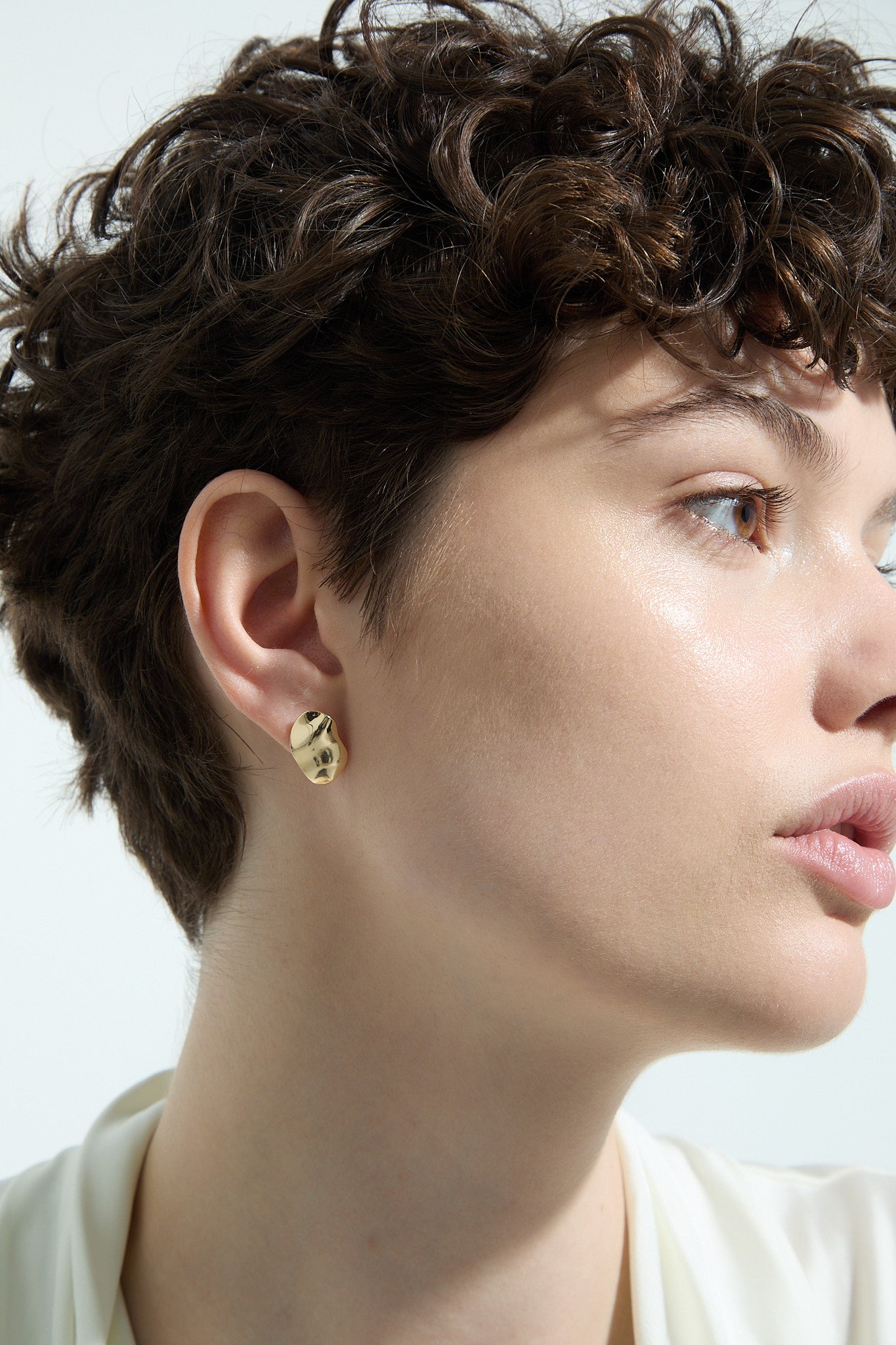 Kolczyki złote Liquid N°4 - BELLER: Official Online Store & Luxury Jewelry Atelier