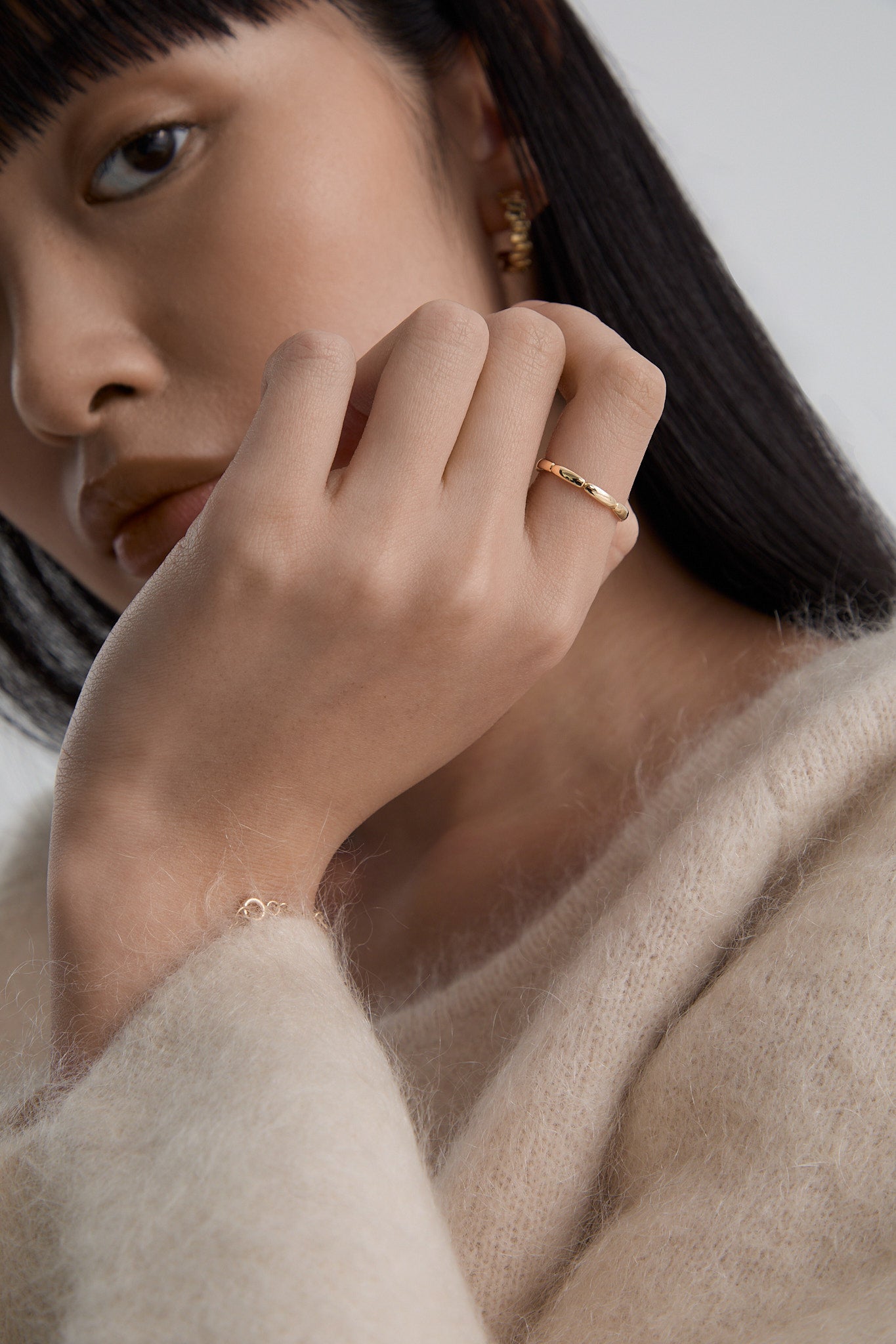 Pierścionek złoty Cube N°3 - BELLER: Official Online Store & Luxury Jewelry Atelier
