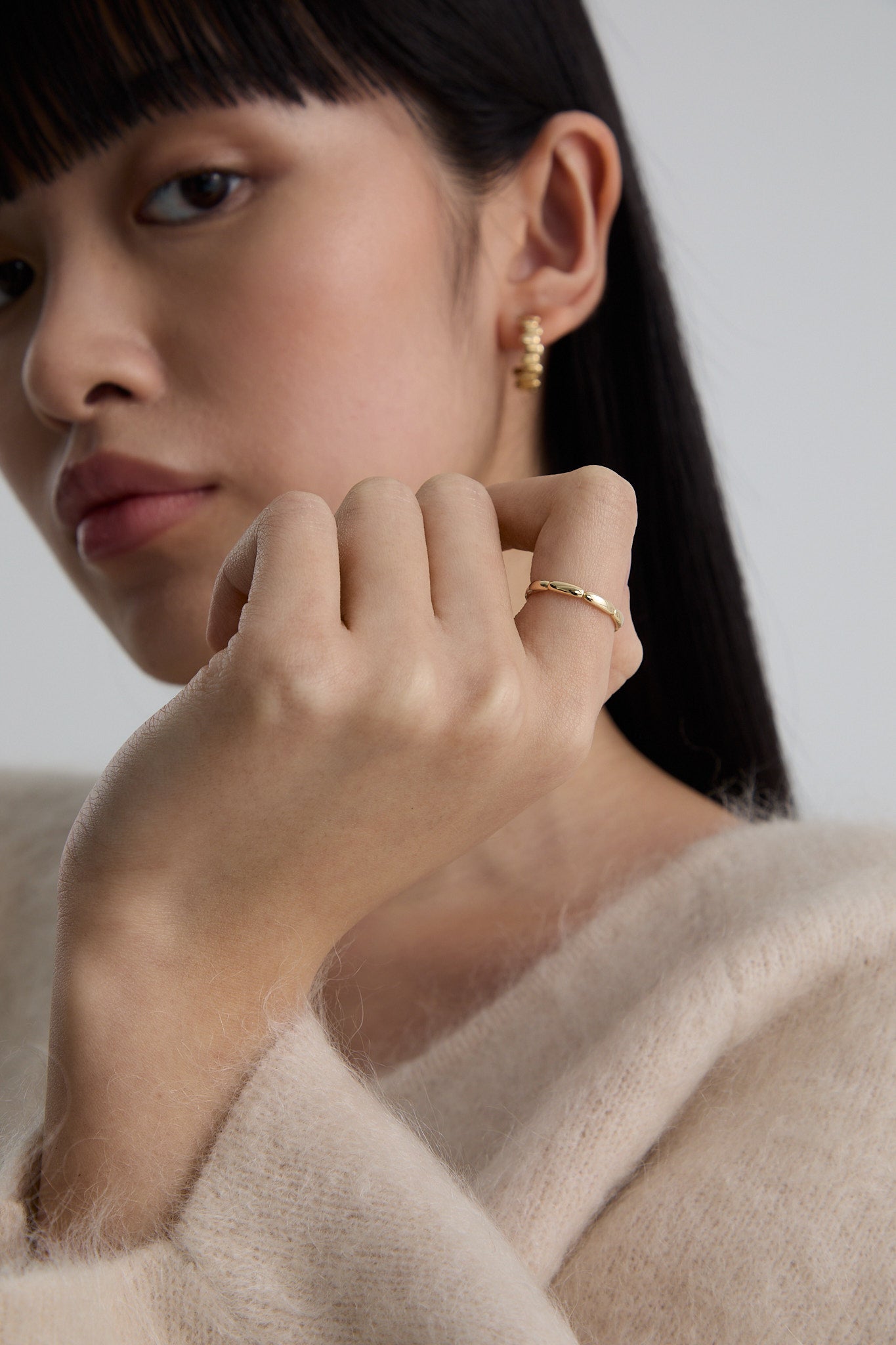 Pierścionek złoty Cube N°3 - BELLER: Official Online Store & Luxury Jewelry Atelier