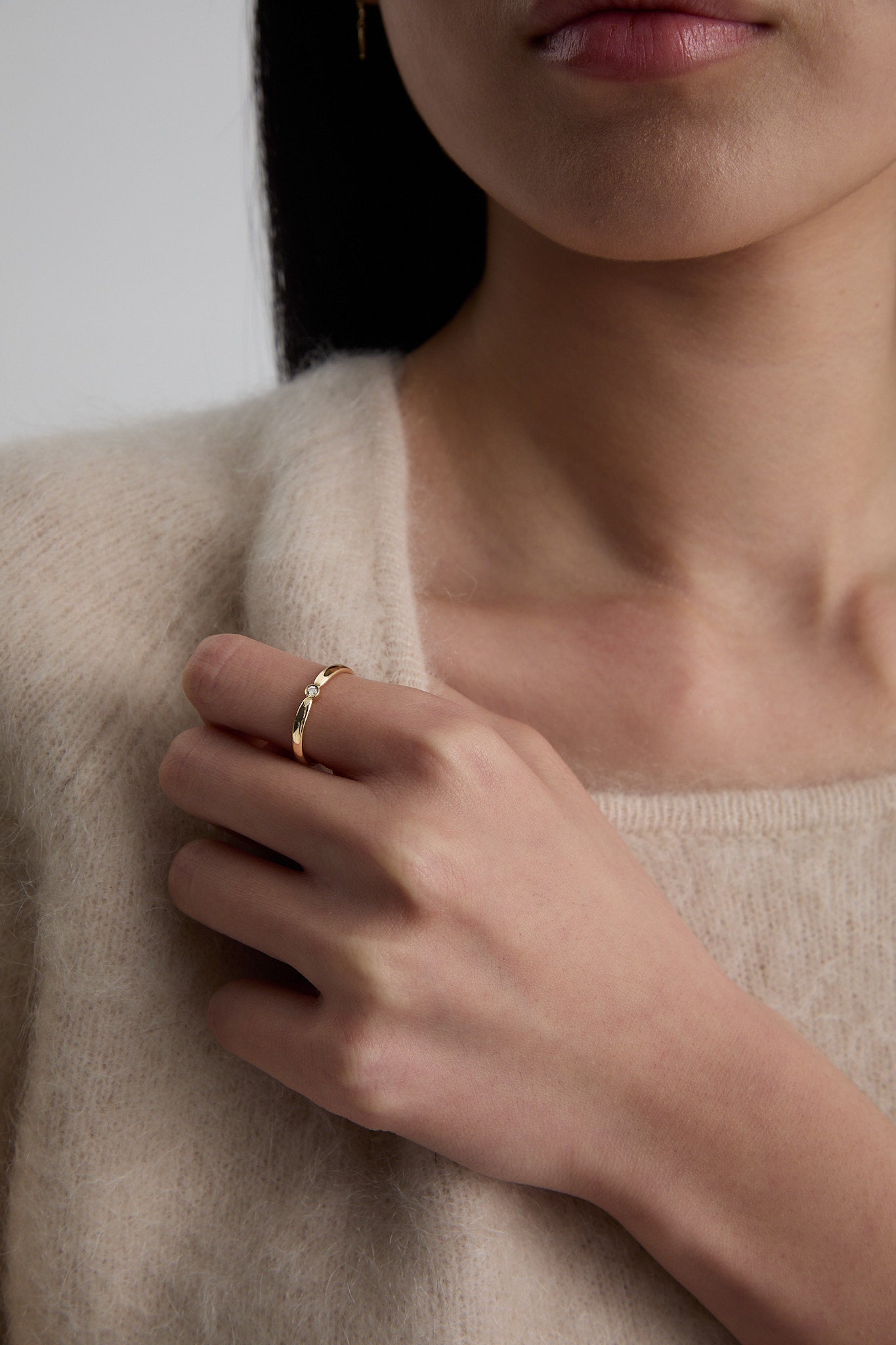 Pierścionek złoty Cube N°5 - BELLER: Official Online Store & Luxury Jewelry Atelier